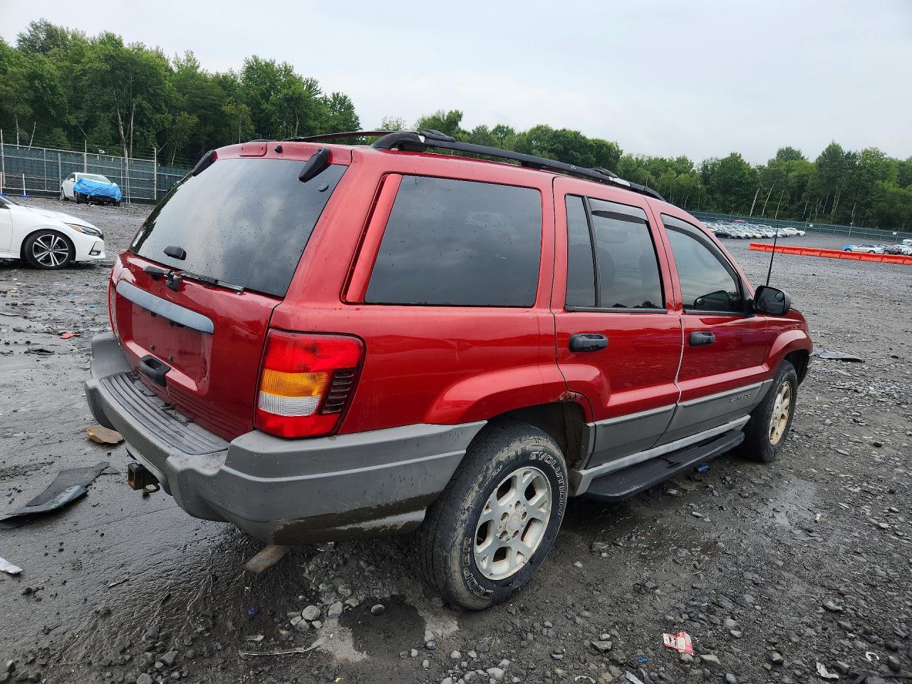 2002 Jeep Grand Cherokee Laredo Красный vin: 1J4GW48S12C131914