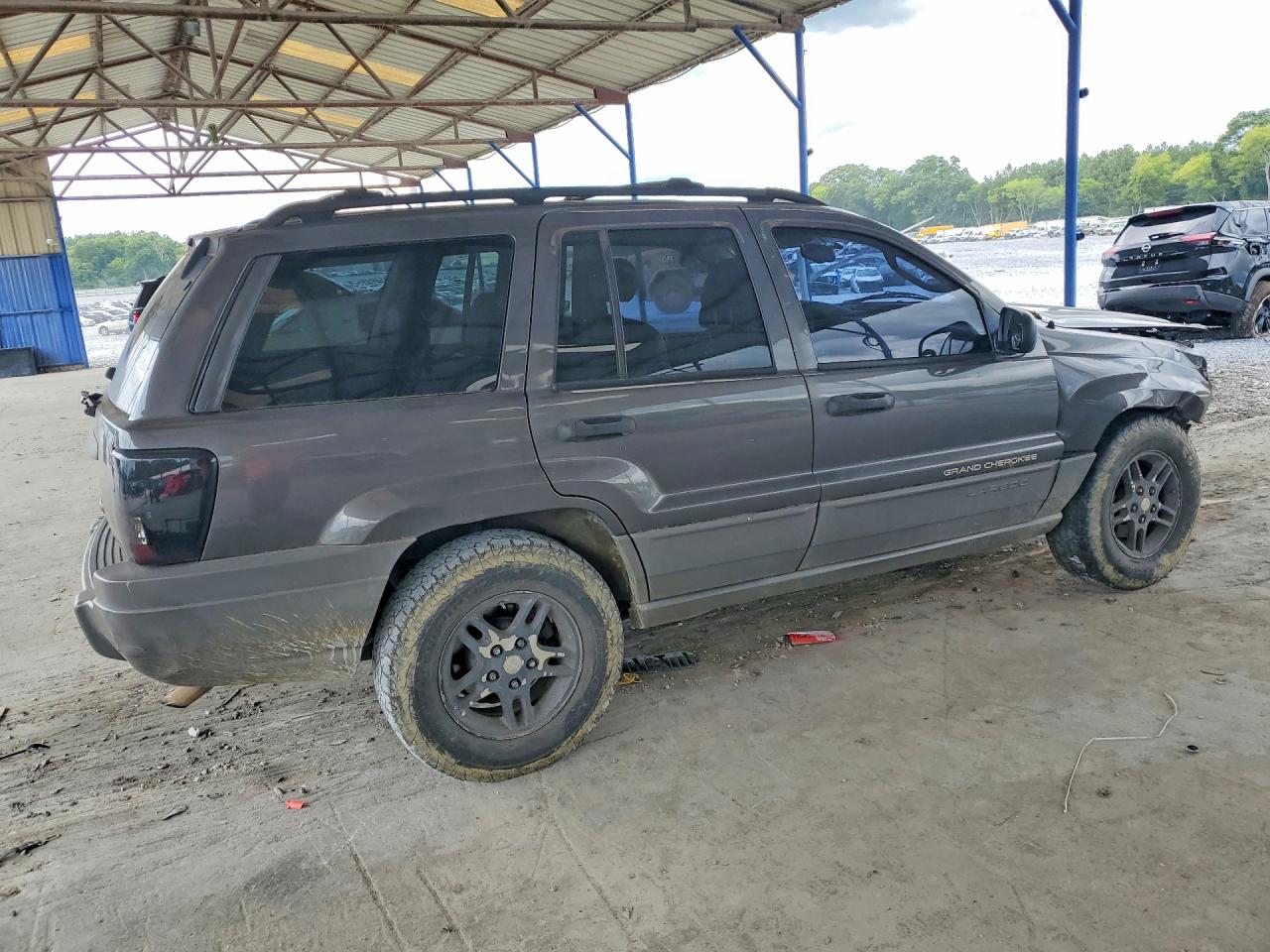 2002 Jeep Grand Cherokee Laredo Gray vin: 1J4GW48S12C167389