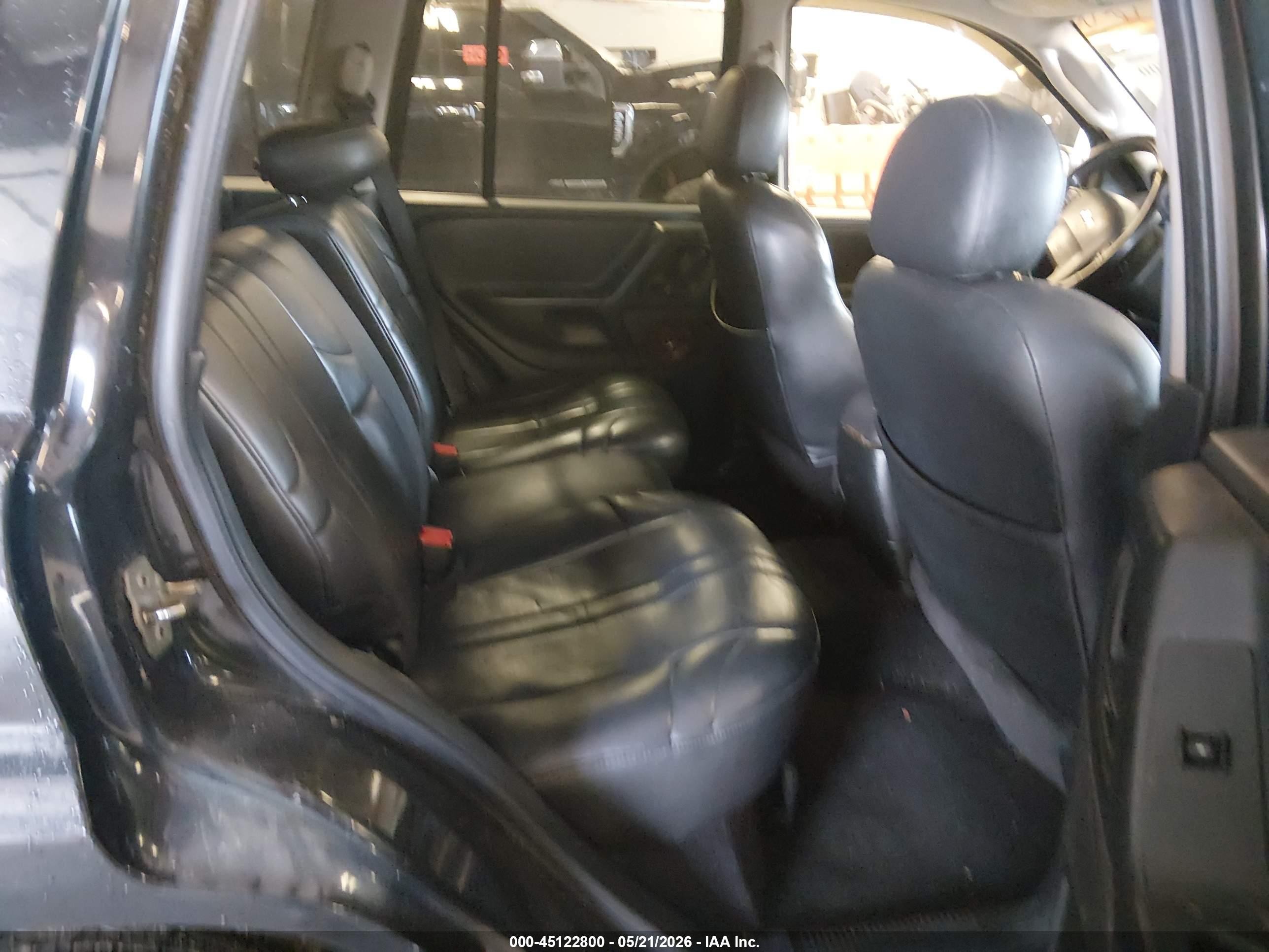 2002 Jeep Grand Cherokee Laredo Black vin: 1J4GW48S12C319901