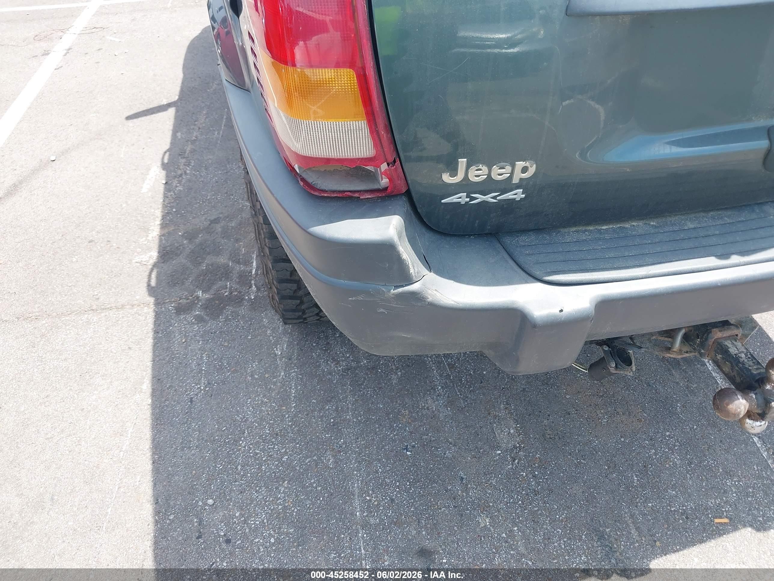 2003 Jeep Grand Cherokee Laredo Зеленый vin: 1J4GW48S13C538536