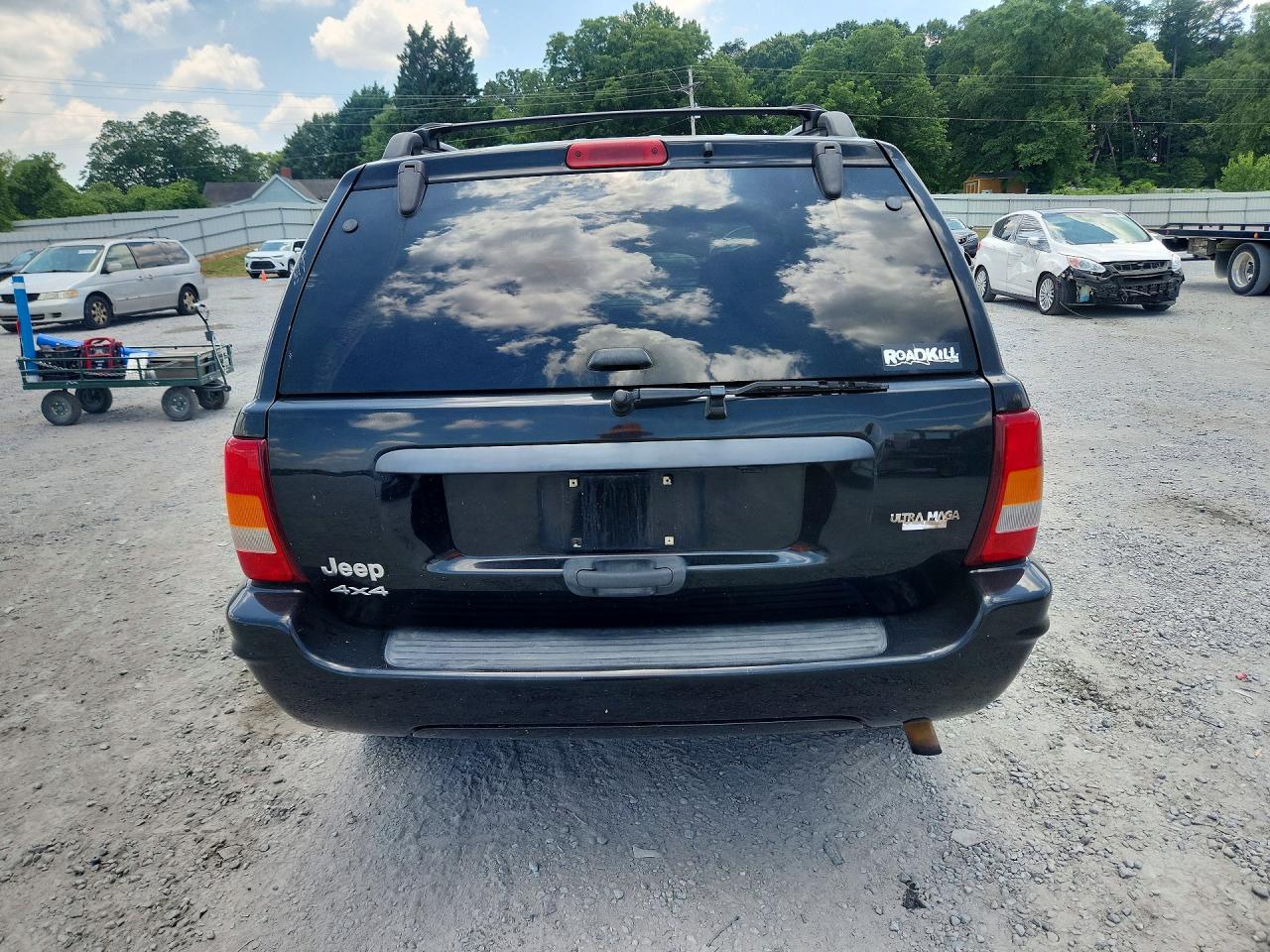 2004 Jeep Grand Cherokee Black vin: 1J4GW48S14C165614