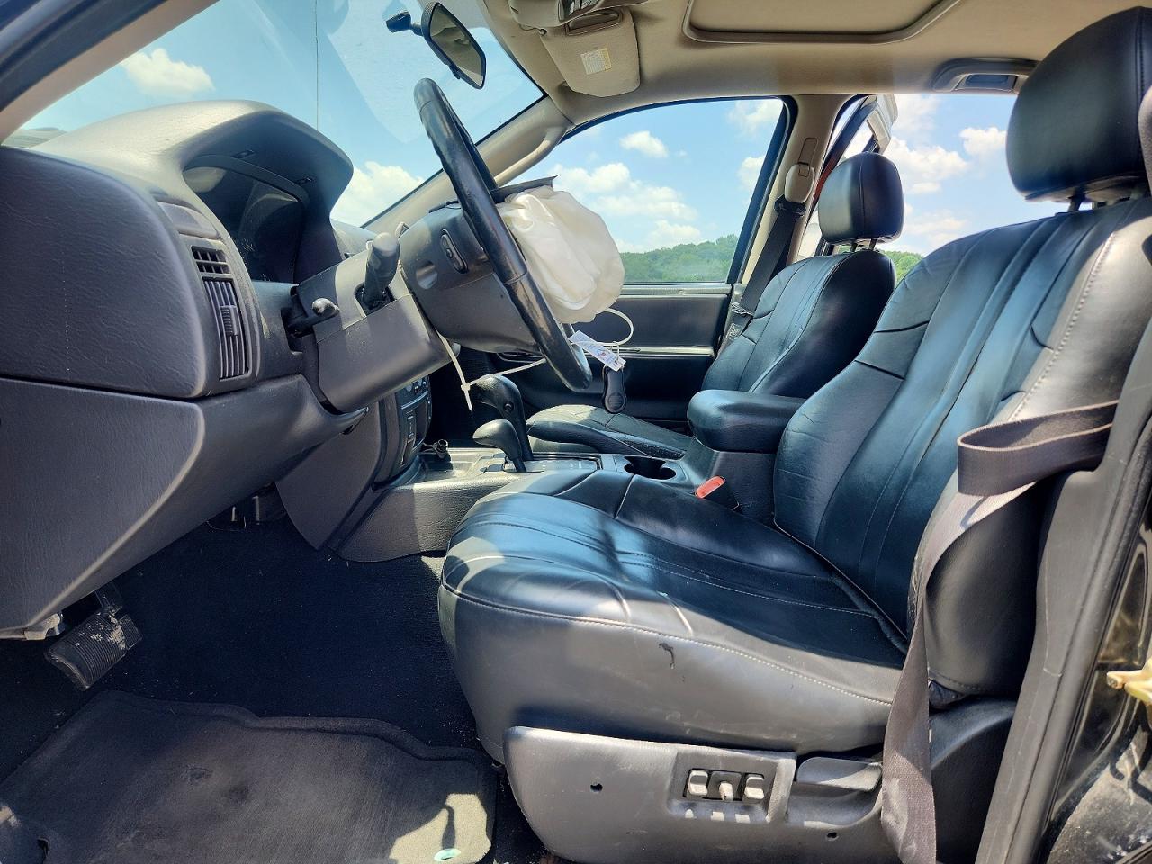 2004 Jeep Grand Cherokee Black vin: 1J4GW48S14C165614