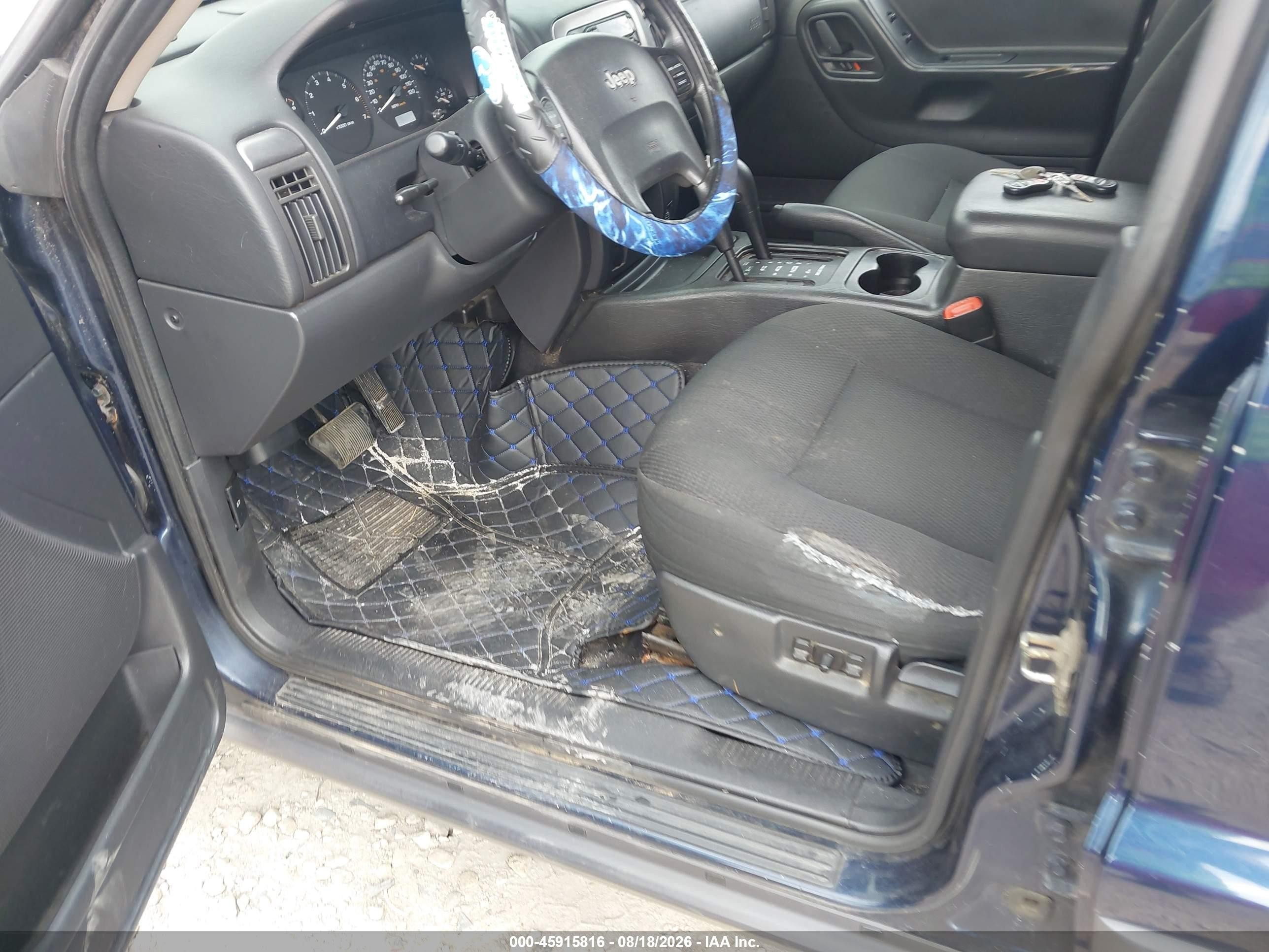 2004 Jeep Grand Cherokee Laredo Blue vin: 1J4GW48S14C236276