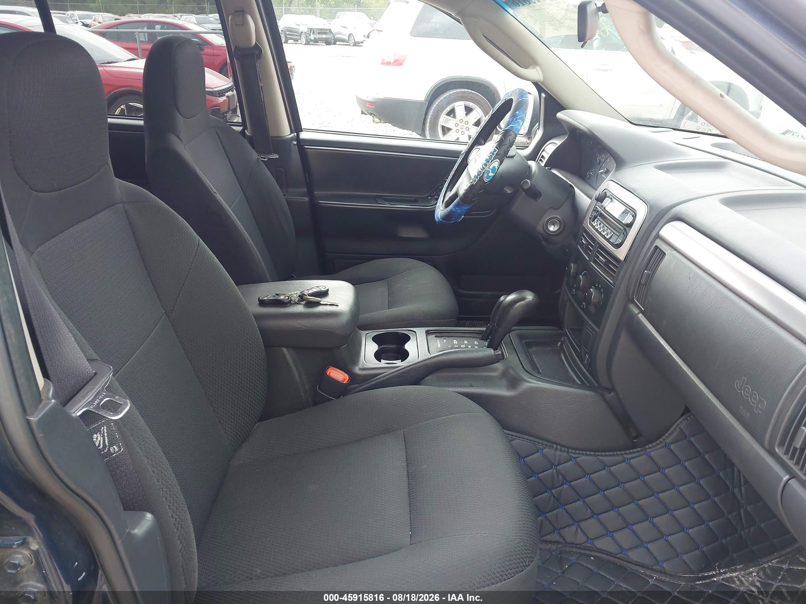 2004 Jeep Grand Cherokee Laredo Blue vin: 1J4GW48S14C236276