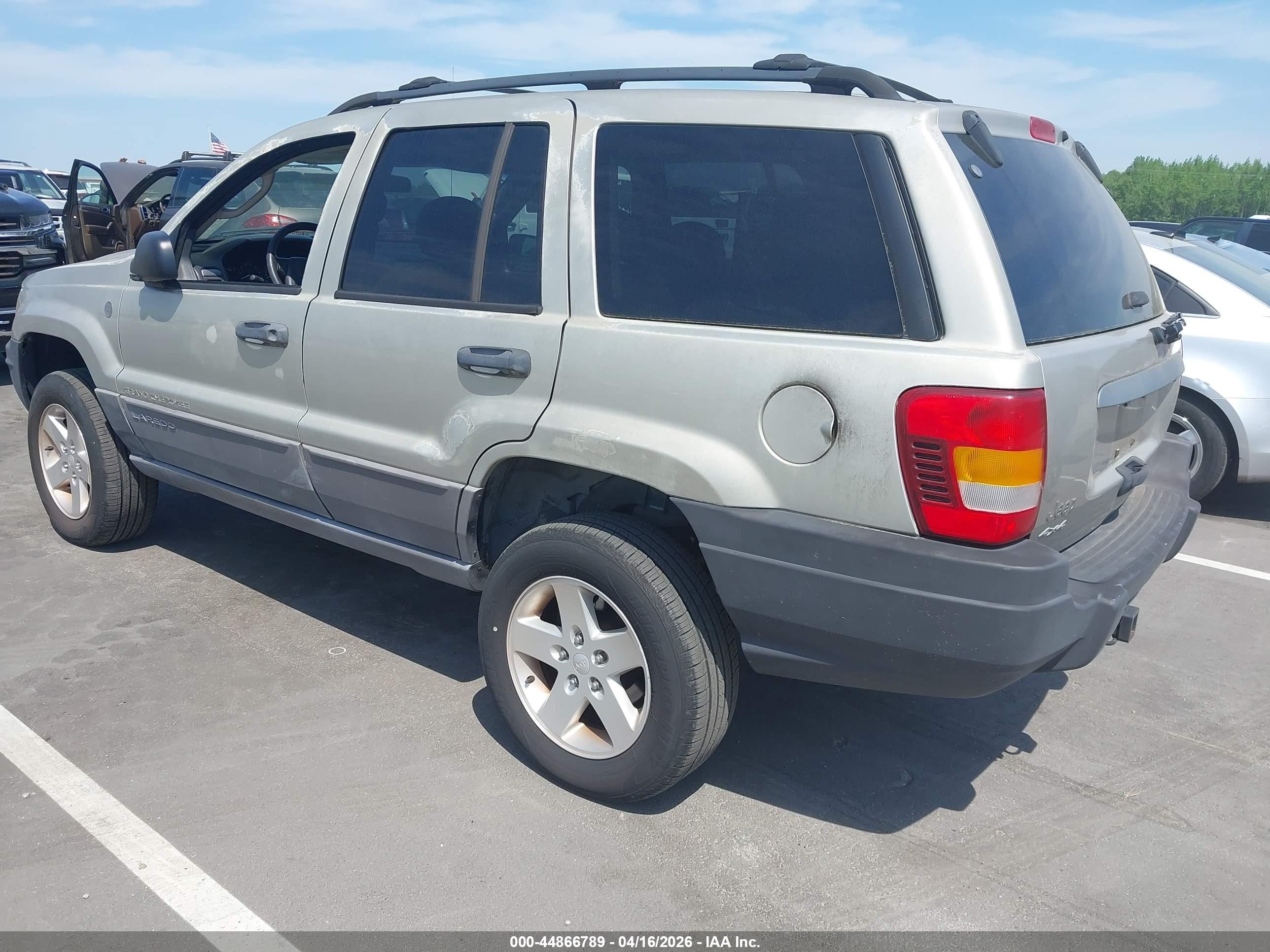 2004 Jeep Grand Cherokee Laredo Green vin: 1J4GW48S14C276809
