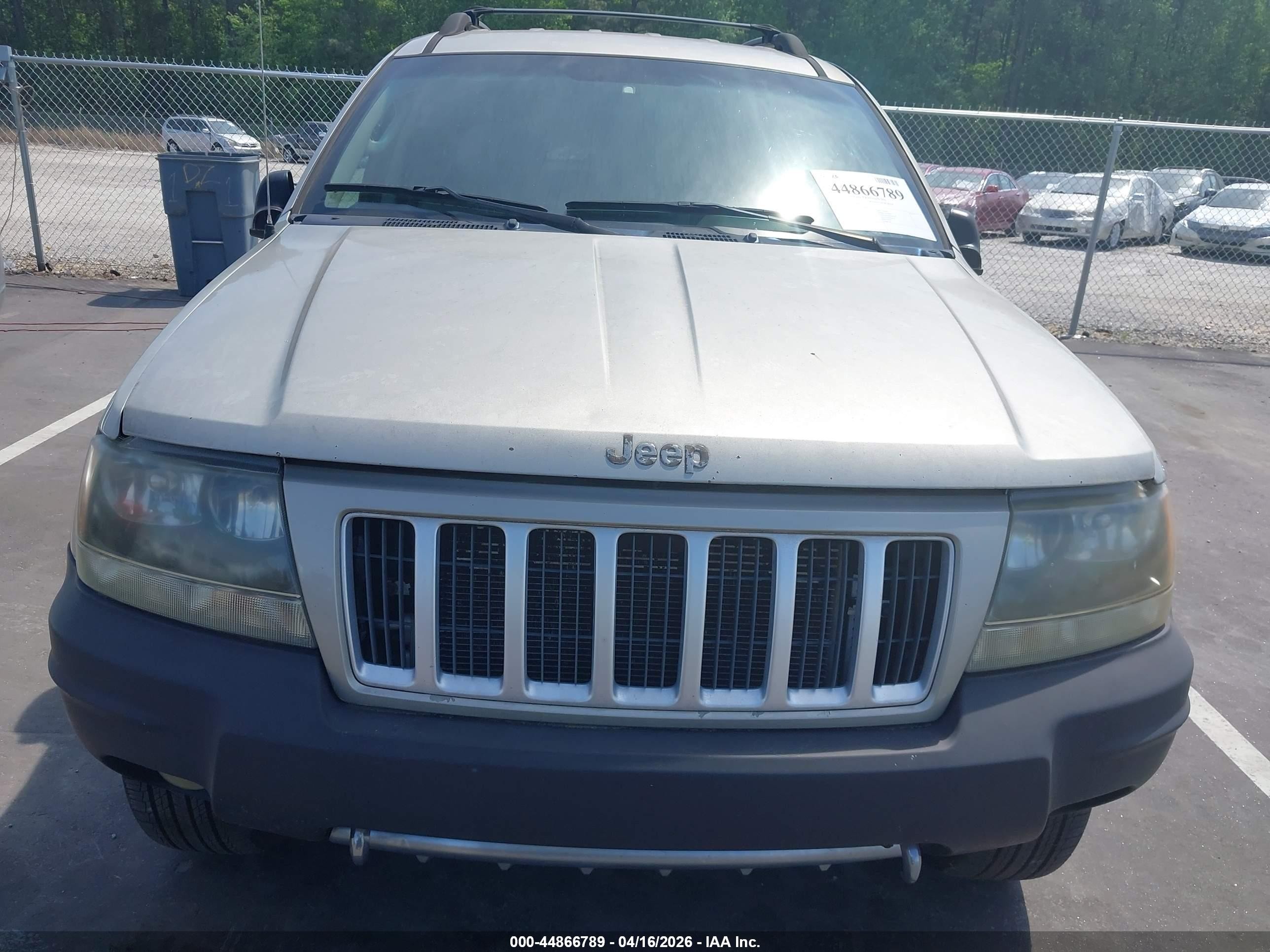 2004 Jeep Grand Cherokee Laredo Green vin: 1J4GW48S14C276809