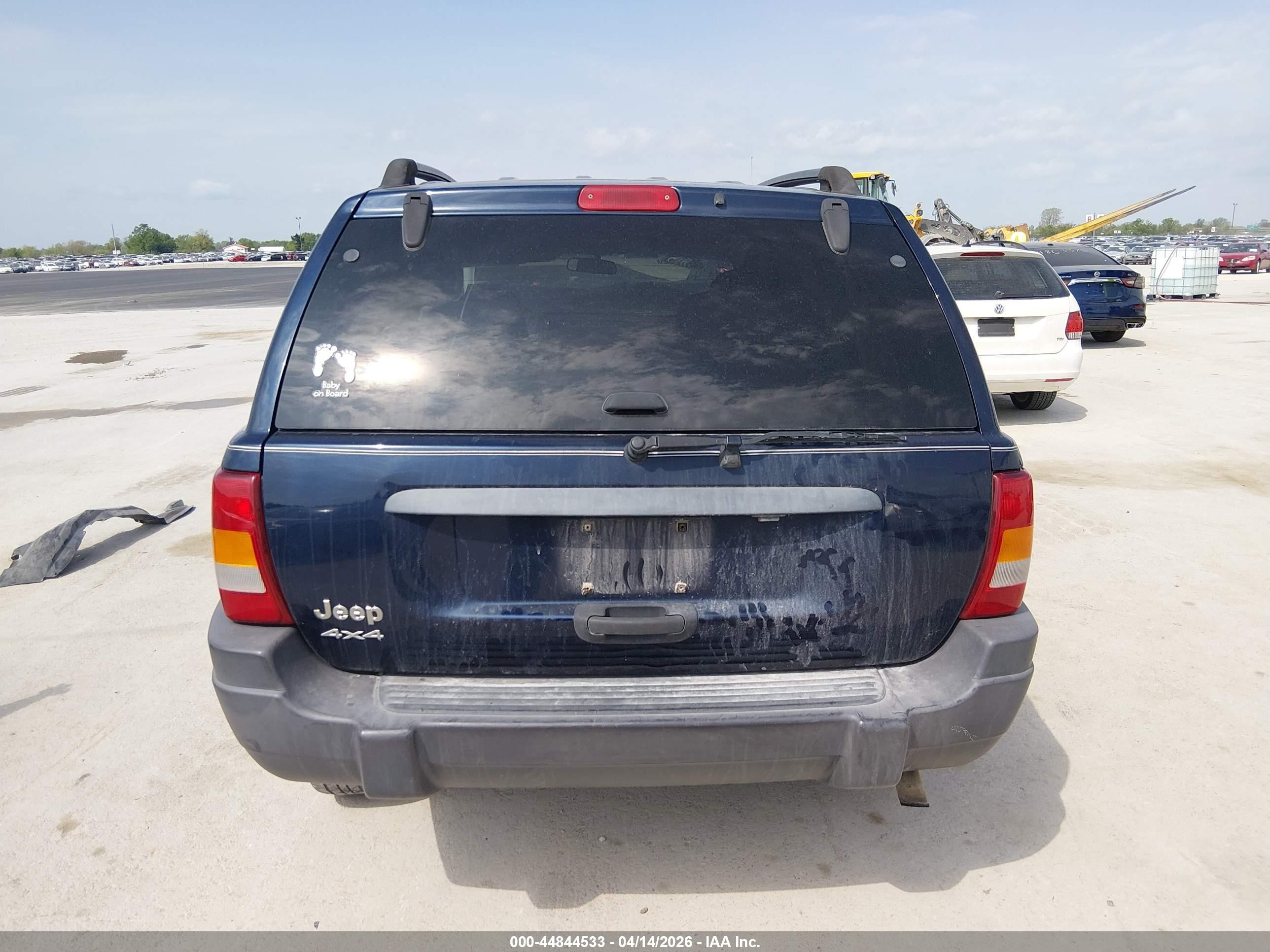 2004 Jeep Grand Cherokee Laredo Blue vin: 1J4GW48S14C330822