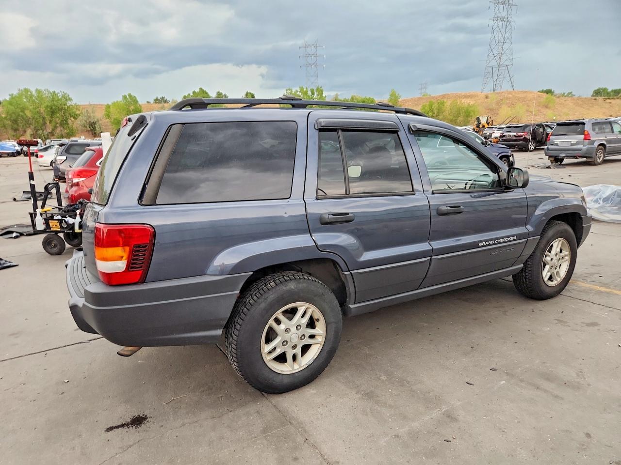2004 Jeep Grand Cherokee Laredo Синий vin: 1J4GW48S14C356790