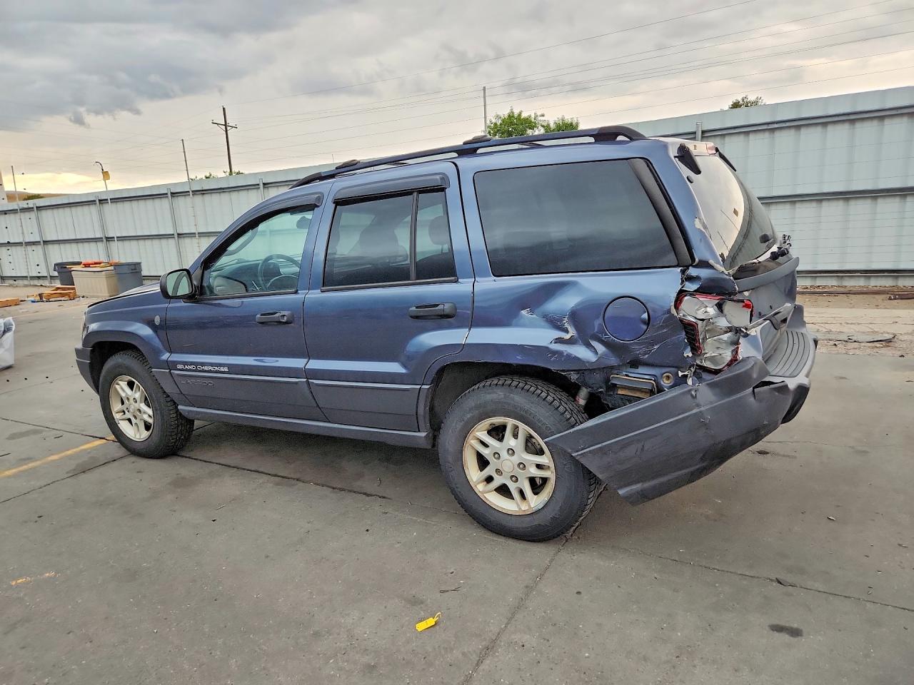 2004 Jeep Grand Cherokee Laredo Синий vin: 1J4GW48S14C356790