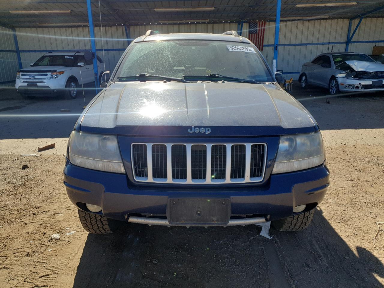 2004 Jeep Grand Cherokee Laredo Blue vin: 1J4GW48S14C403476