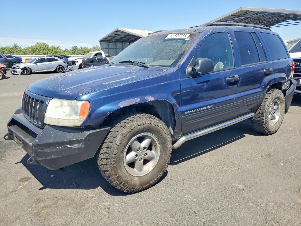 2000 Jeep Grand Cherokee Laredo Blue vin: 1J4GW48S1YC195685