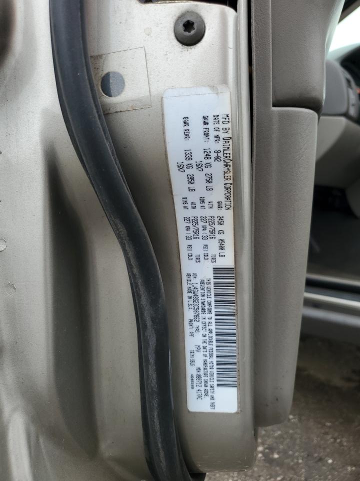 2003 Jeep Grand Cherokee Laredo Beige vin: 1J4GW48S23C507862