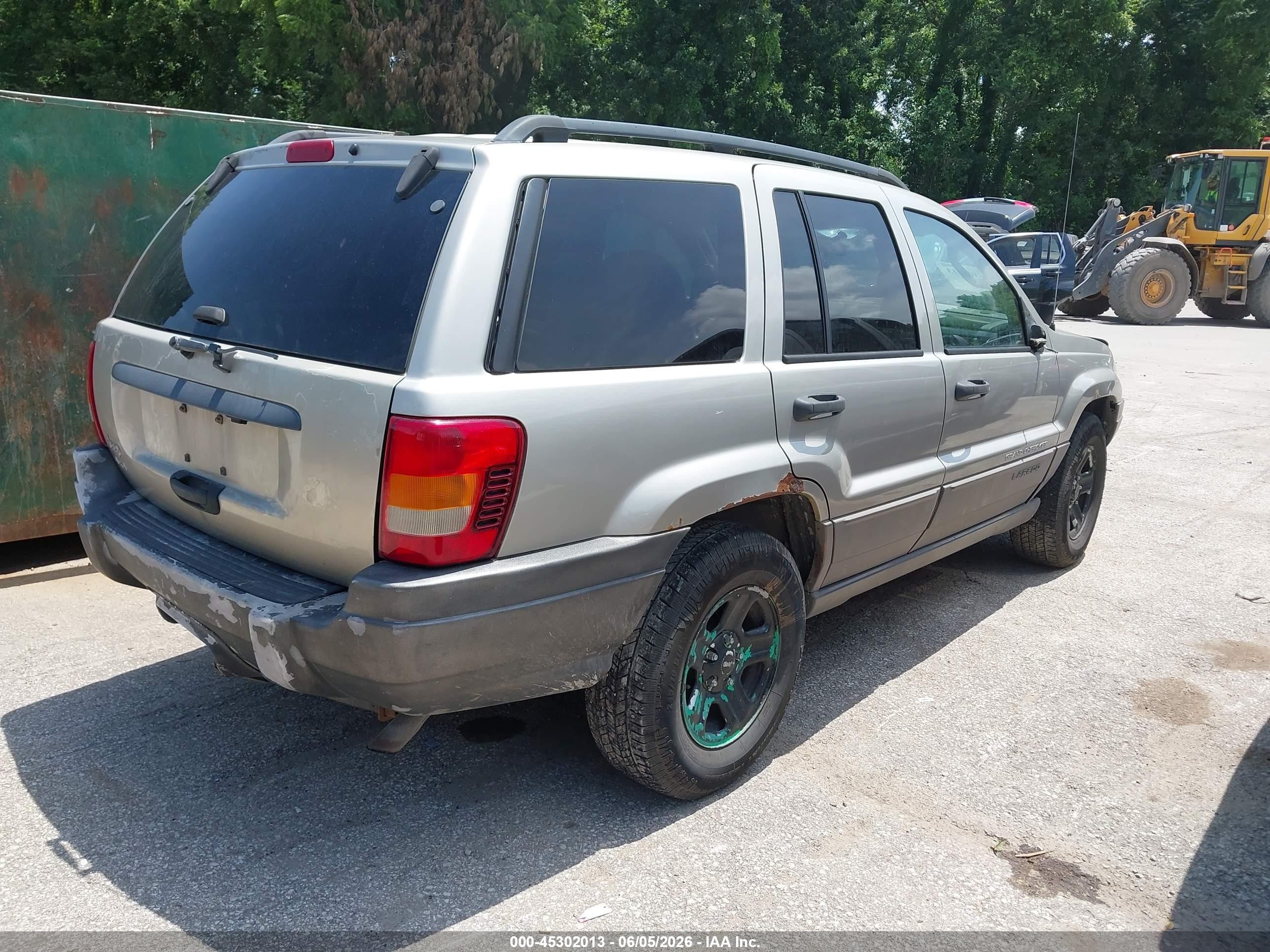 2003 Jeep Grand Cherokee Laredo Бежевый vin: 1J4GW48S23C539582