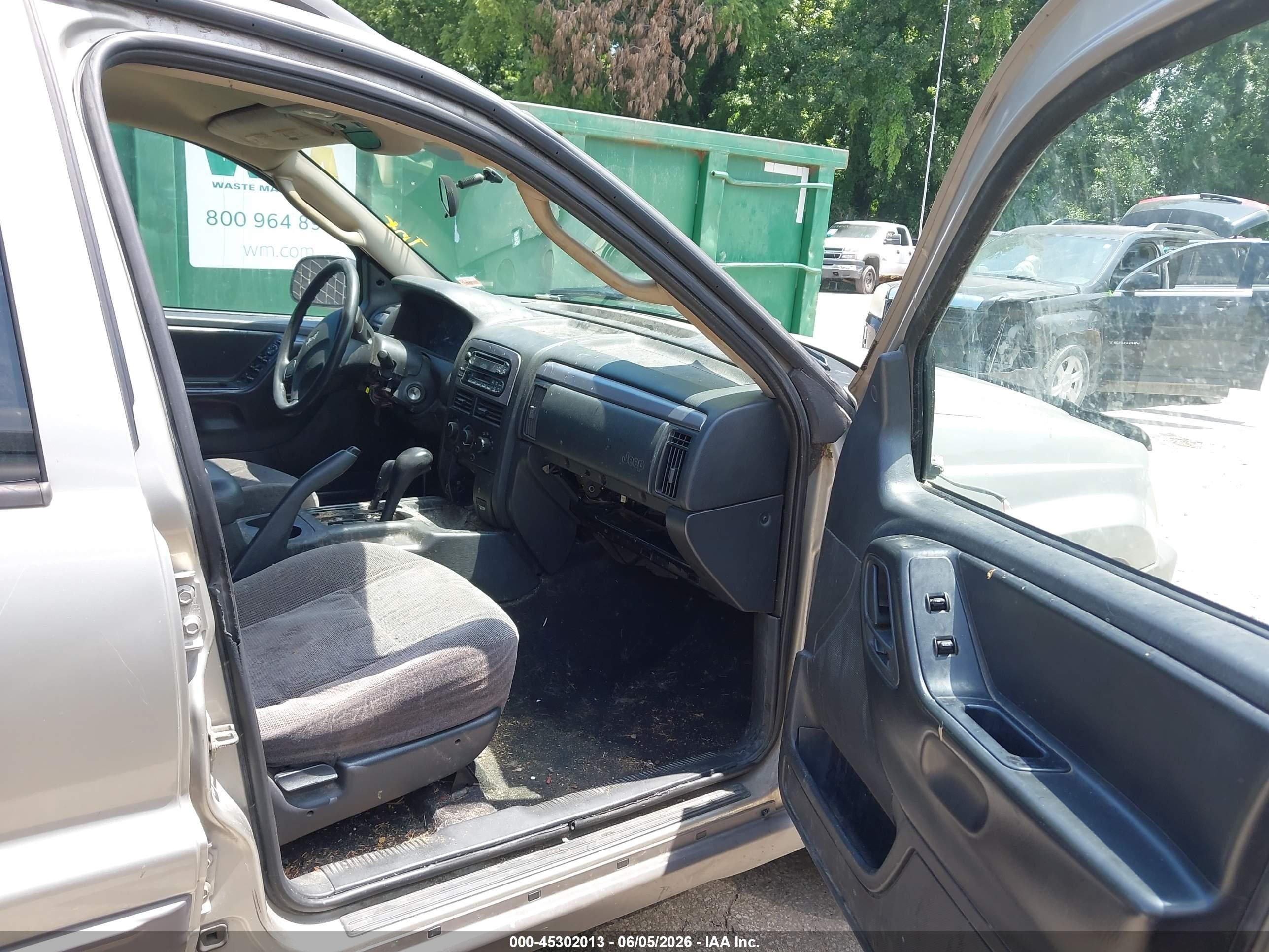 2003 Jeep Grand Cherokee Laredo Бежевый vin: 1J4GW48S23C539582