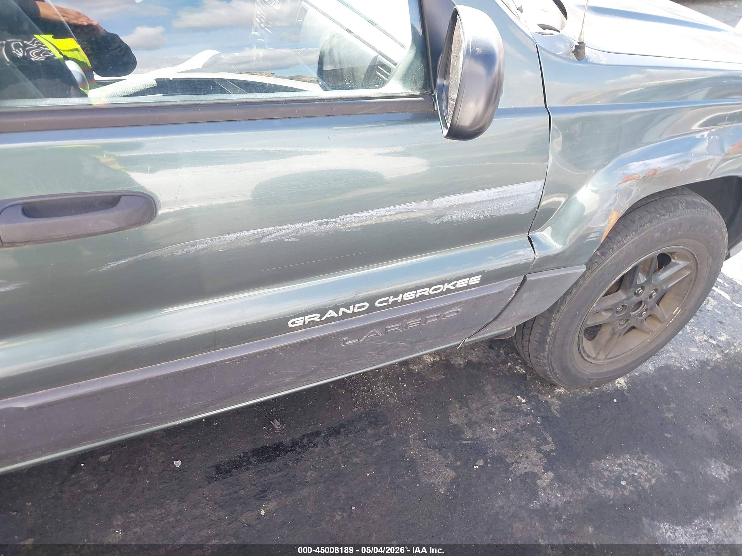 2003 Jeep Grand Cherokee Laredo Gray vin: 1J4GW48S23C609856