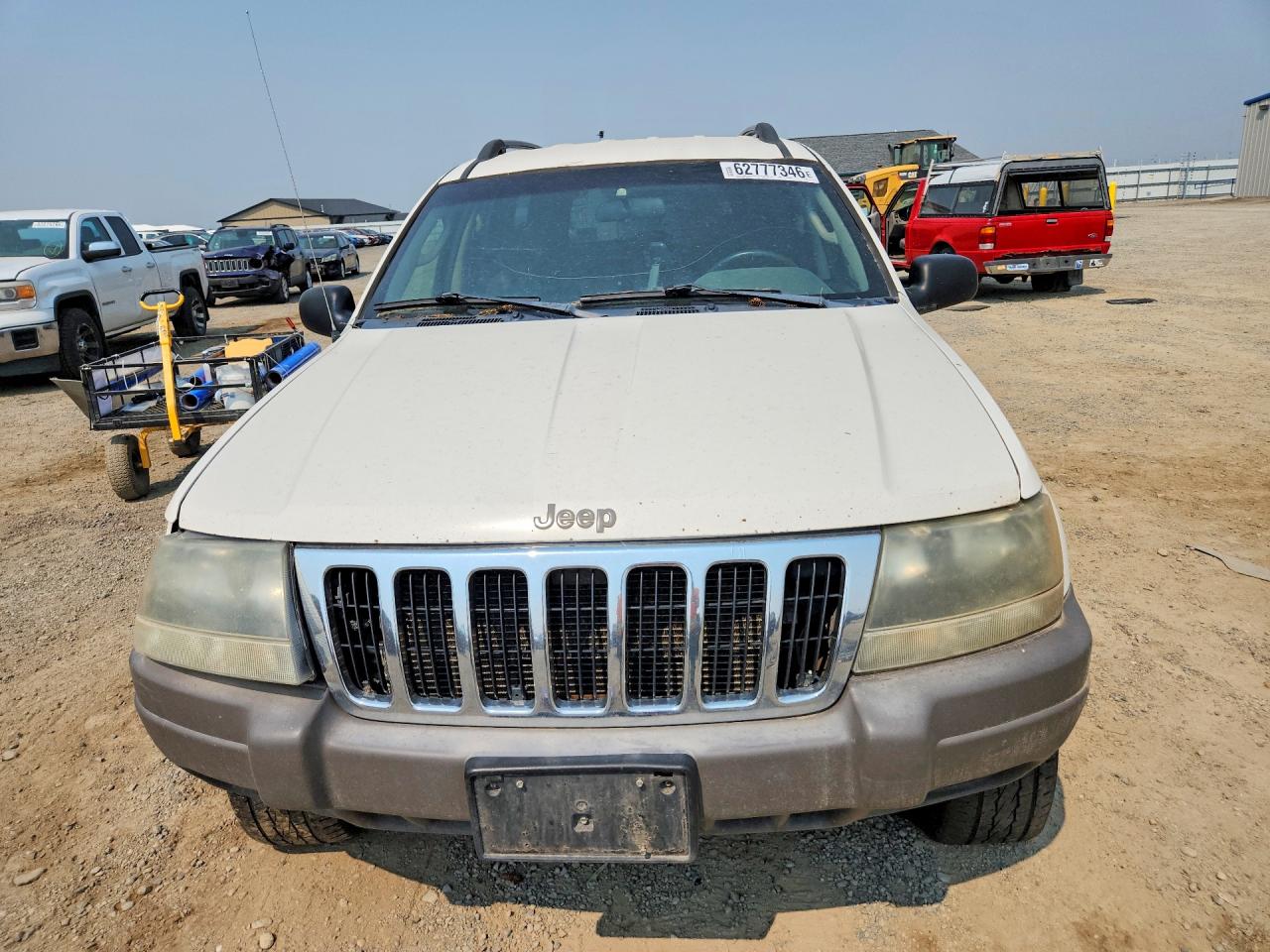 2003 Jeep Grand Cherokee Laredo White vin: 1J4GW48S23C617407