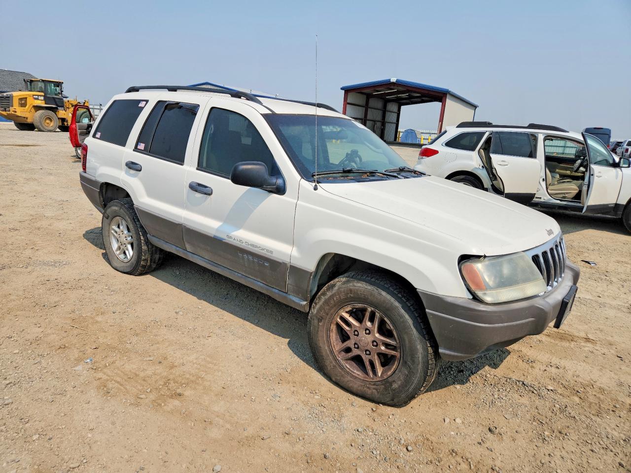 2003 Jeep Grand Cherokee Laredo White vin: 1J4GW48S23C617407