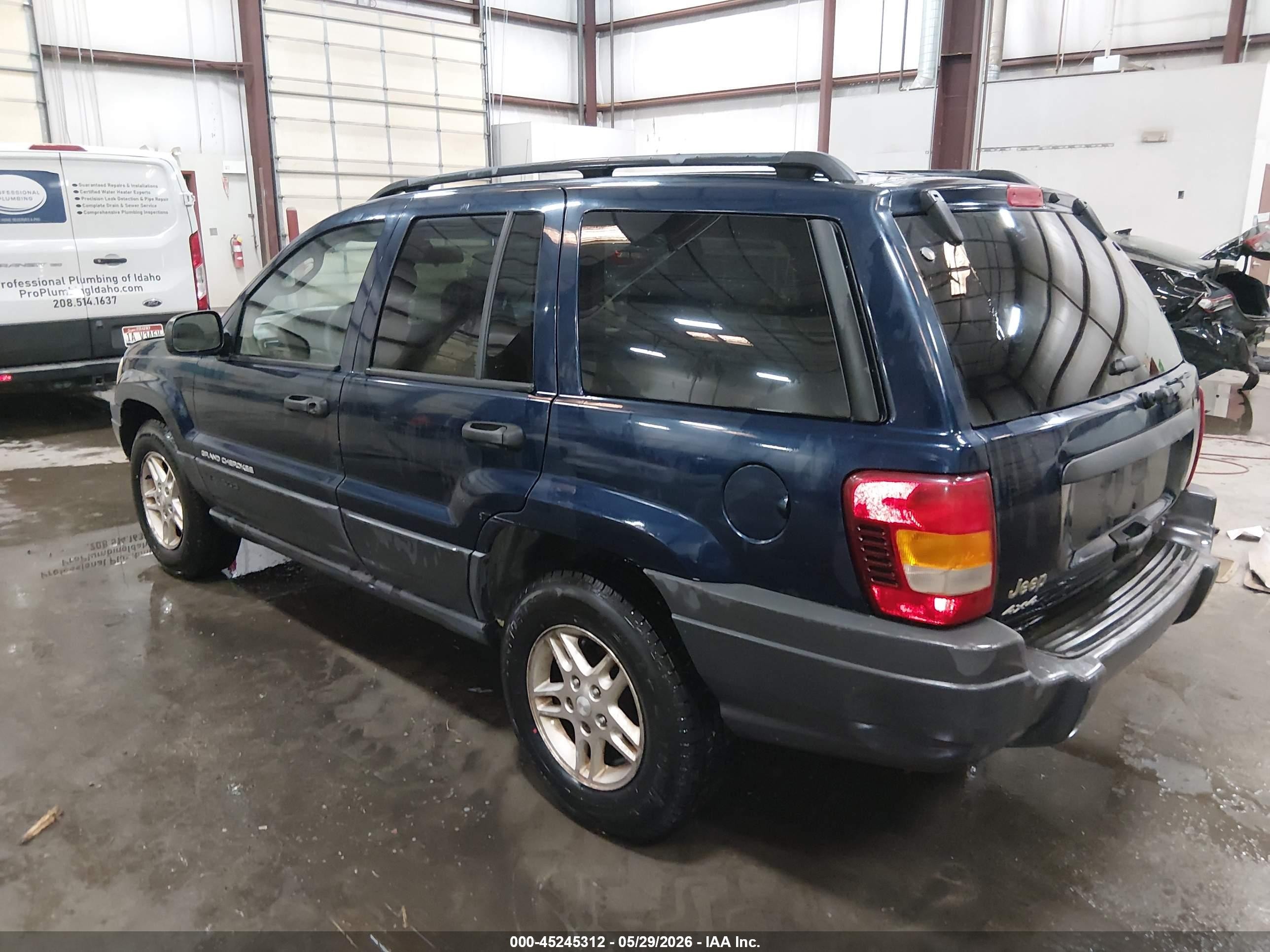 2004 Jeep Grand Cherokee Laredo Blue vin: 1J4GW48S24C285891
