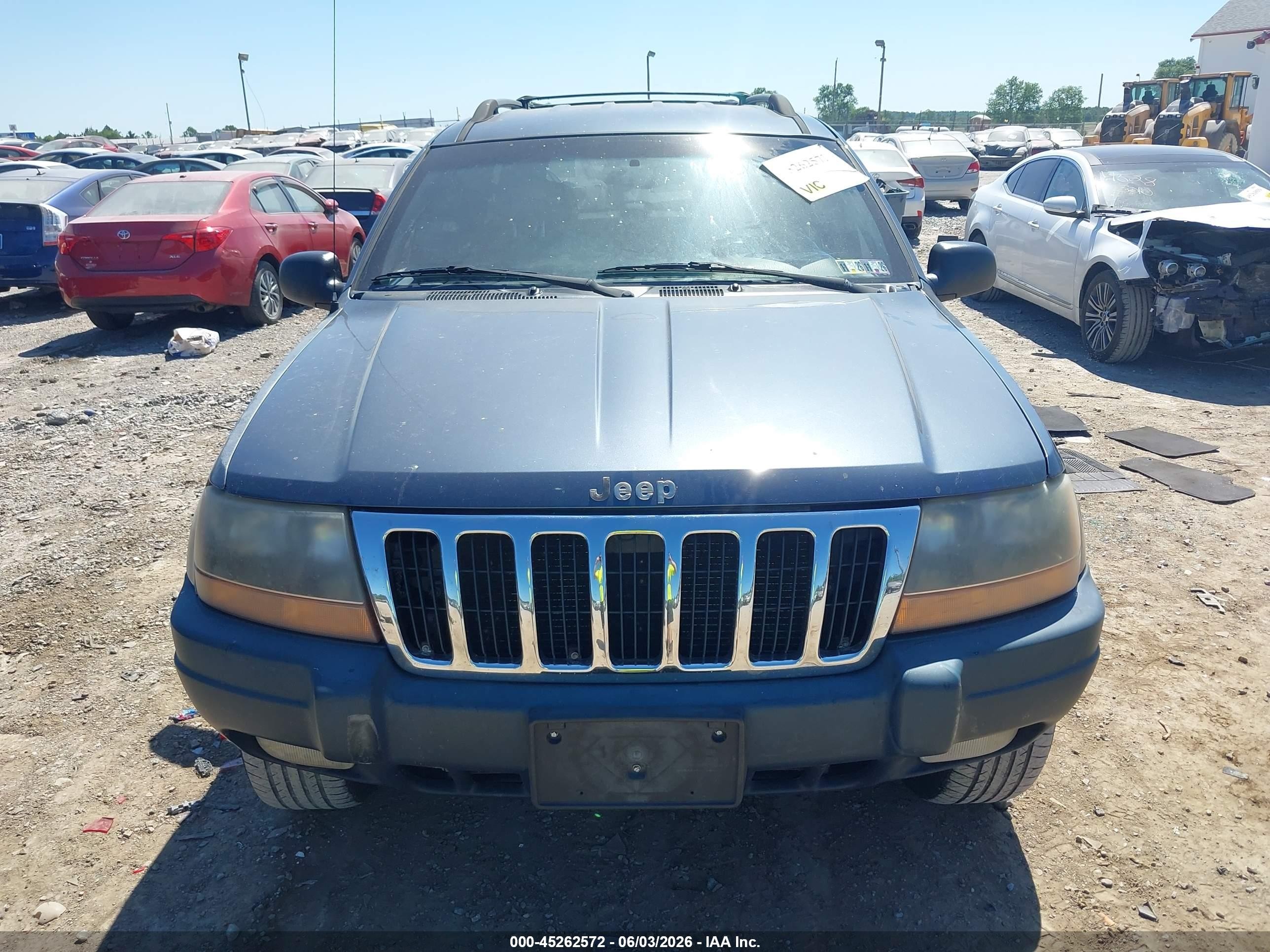2001 Jeep Grand Cherokee Laredo Blue vin: 1J4GW48S31C520004