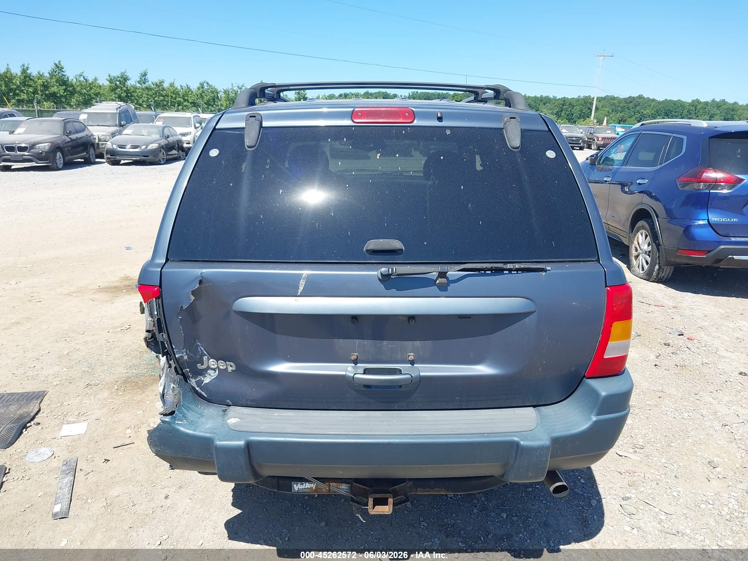 2001 Jeep Grand Cherokee Laredo Blue vin: 1J4GW48S31C520004