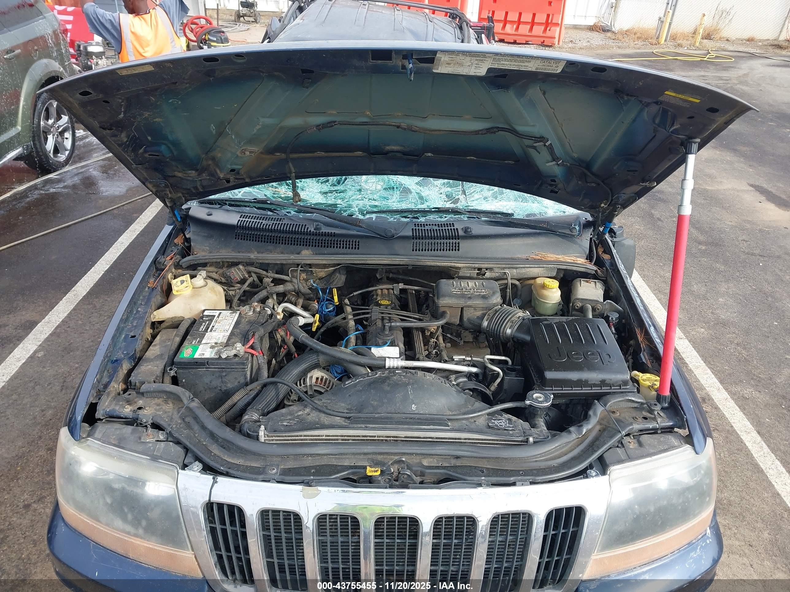 2001 Jeep Grand Cherokee Laredo Blue vin: 1J4GW48S31C612617