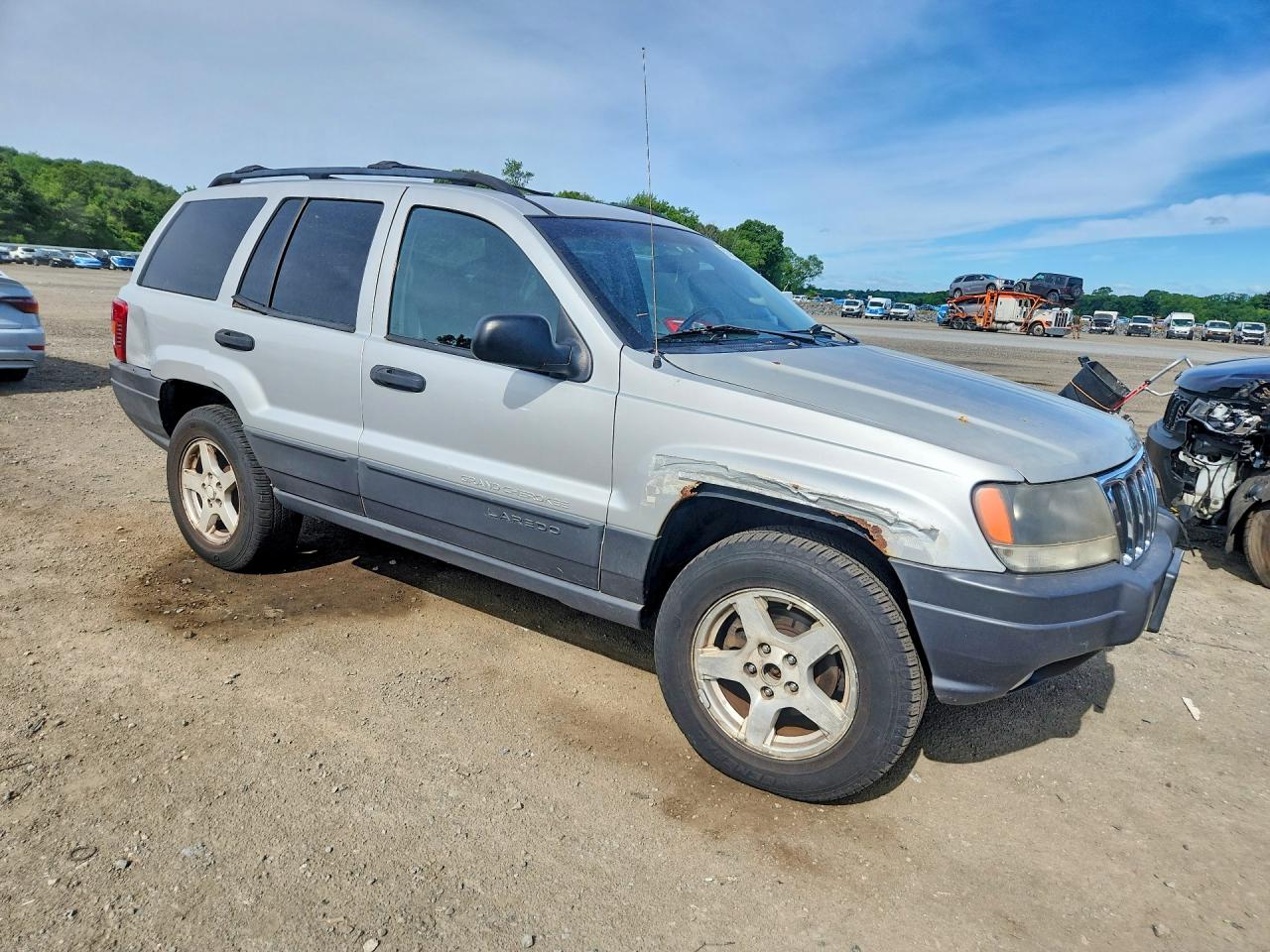 2003 Jeep Grand Cherokee Laredo Gray vin: 1J4GW48S33C525013