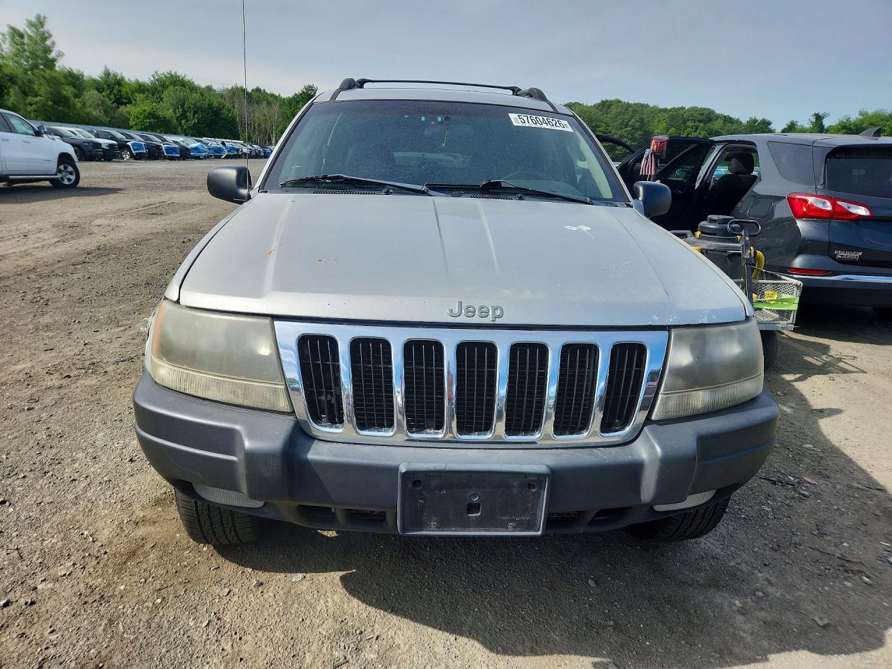 2003 Jeep Grand Cherokee Laredo Gray vin: 1J4GW48S33C525013