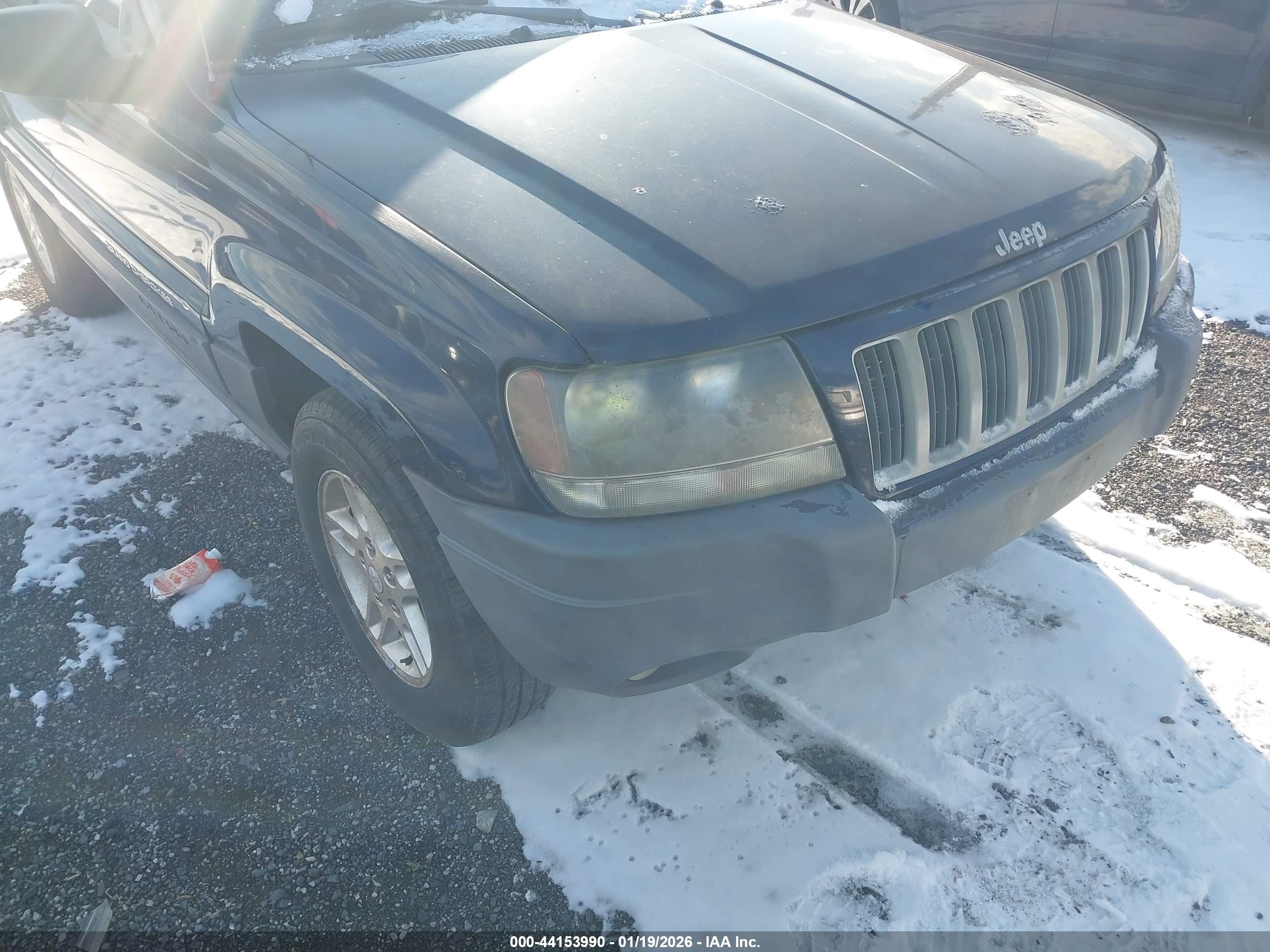 2004 Jeep Grand Cherokee Laredo Blue vin: 1J4GW48S34C226882