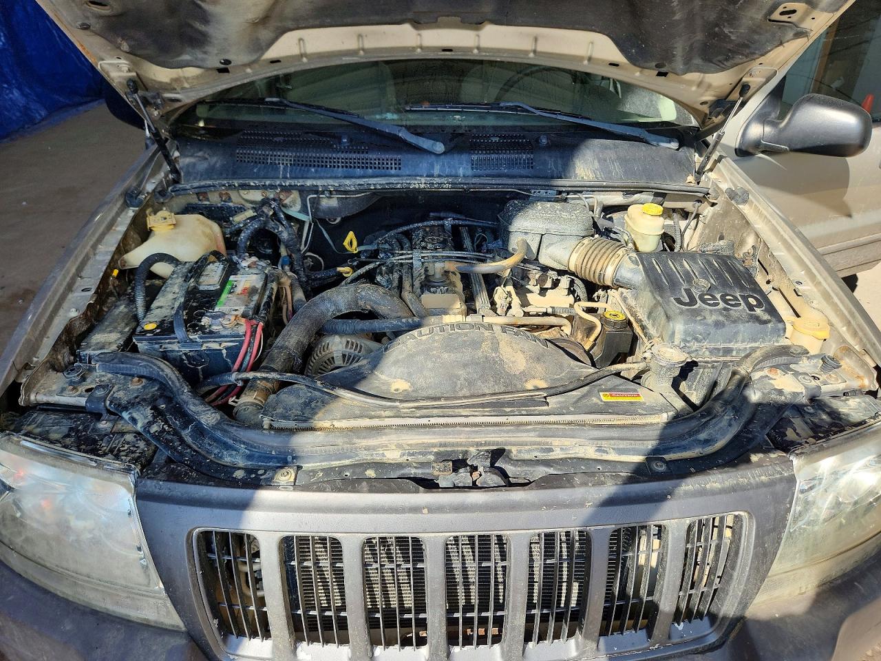 2004 Jeep Grand Cherokee Laredo Серебряный vin: 1J4GW48S34C238675