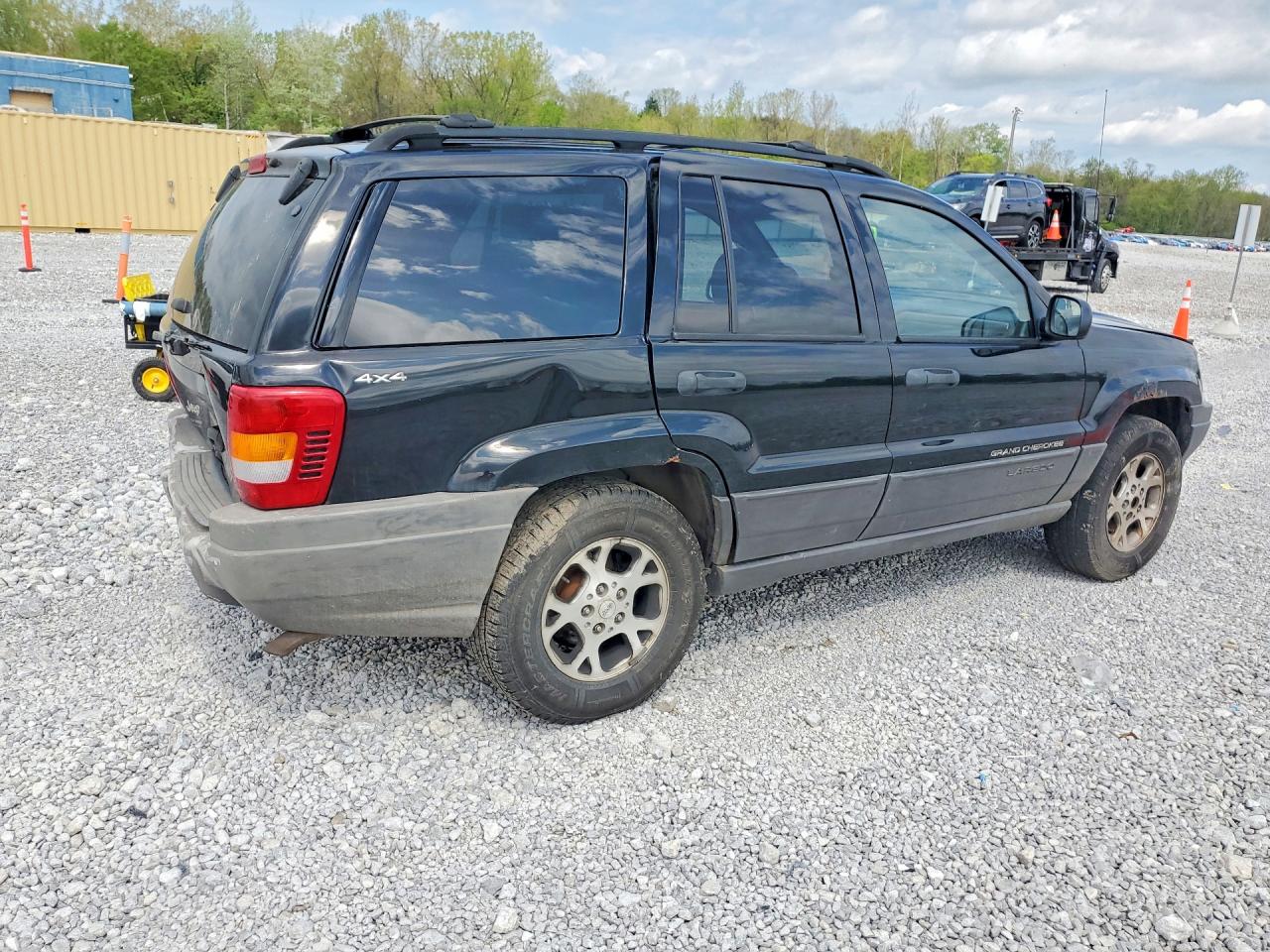 2001 Jeep Grand Cherokee Laredo Black vin: 1J4GW48S41C674723