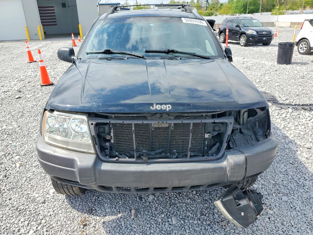 2001 Jeep Grand Cherokee Laredo Black vin: 1J4GW48S41C674723
