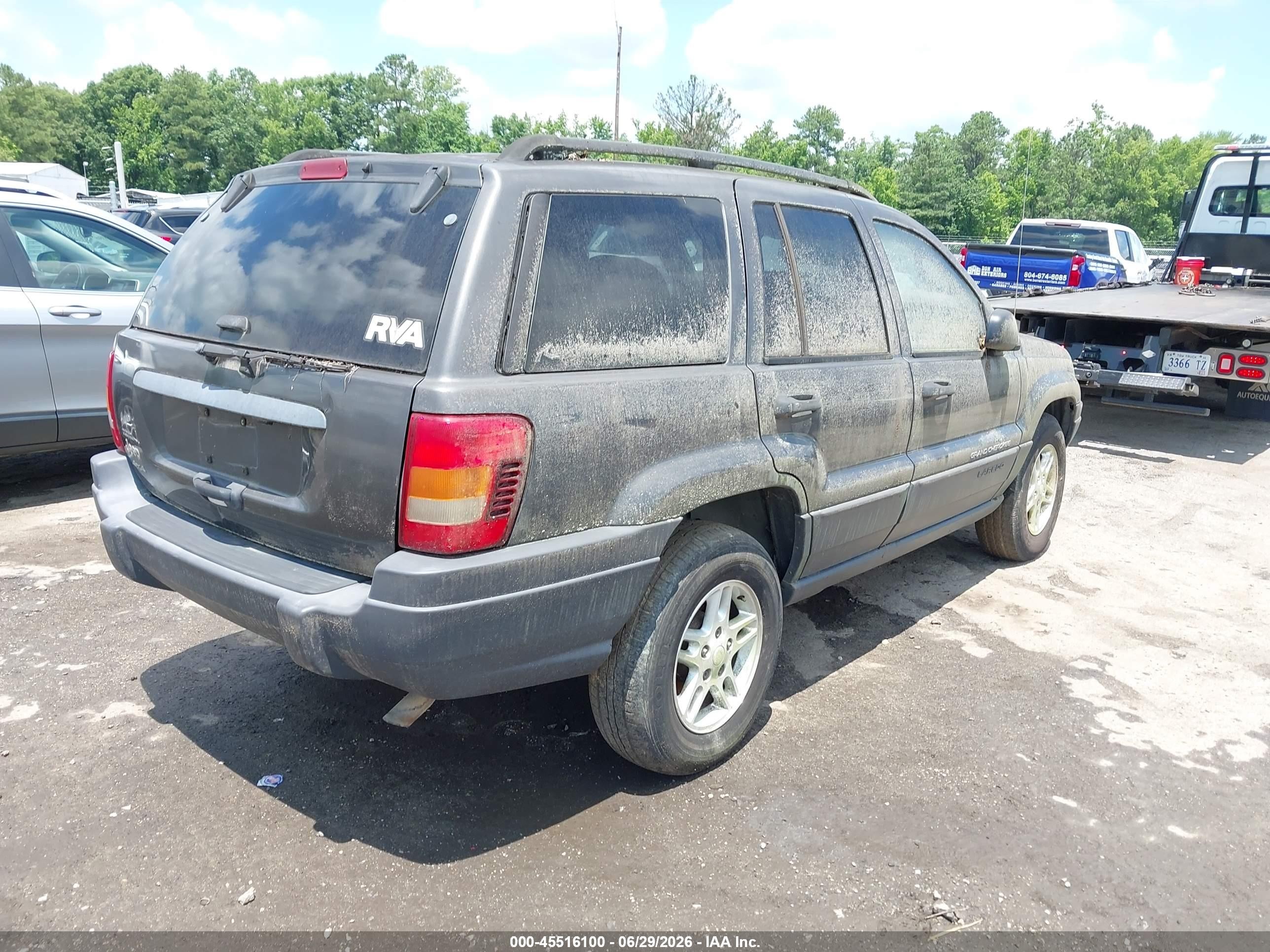 2003 Jeep Grand Cherokee Laredo Gray vin: 1J4GW48S43C609986