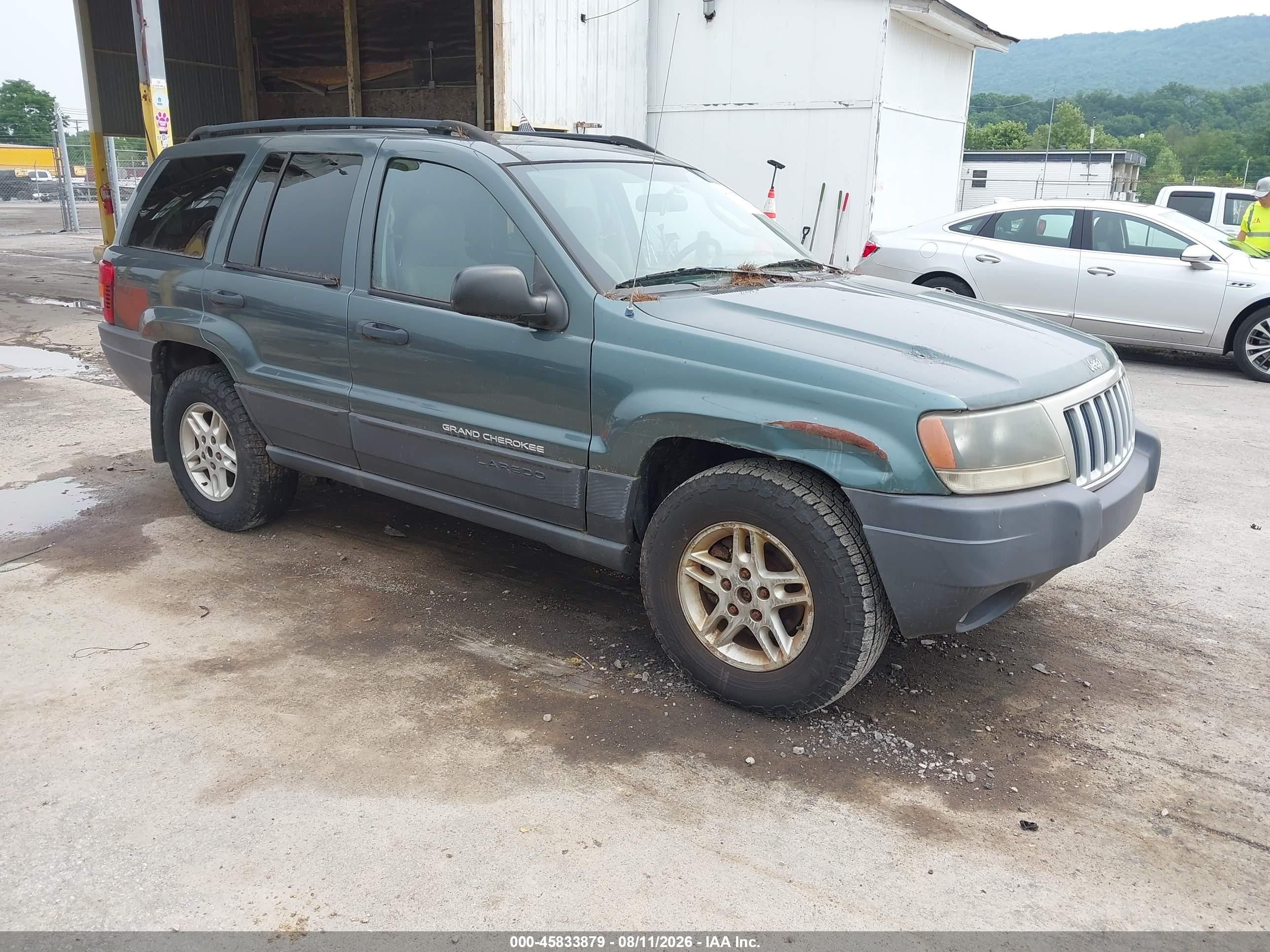 2004 Jeep Grand Cherokee Laredo Green vin: 1J4GW48S44C200789