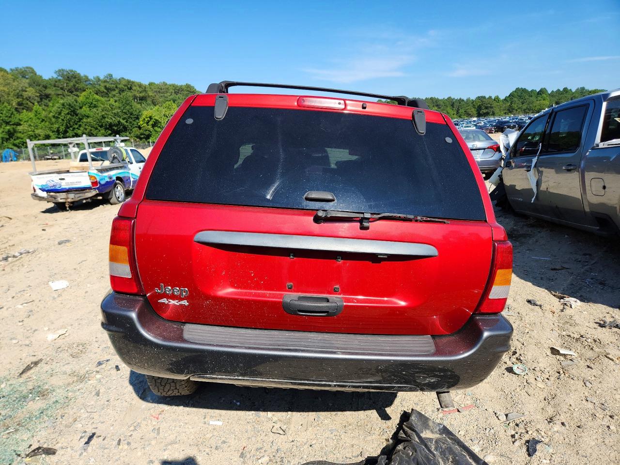 2004 Jeep Grand Cherokee Laredo Burgundy vin: 1J4GW48S44C291594