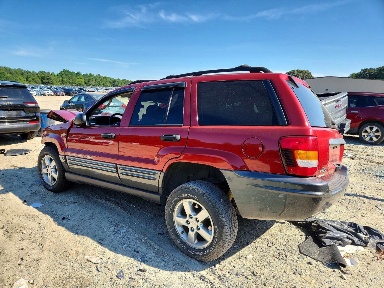 2004 Jeep Grand Cherokee Laredo Burgundy vin: 1J4GW48S44C291594