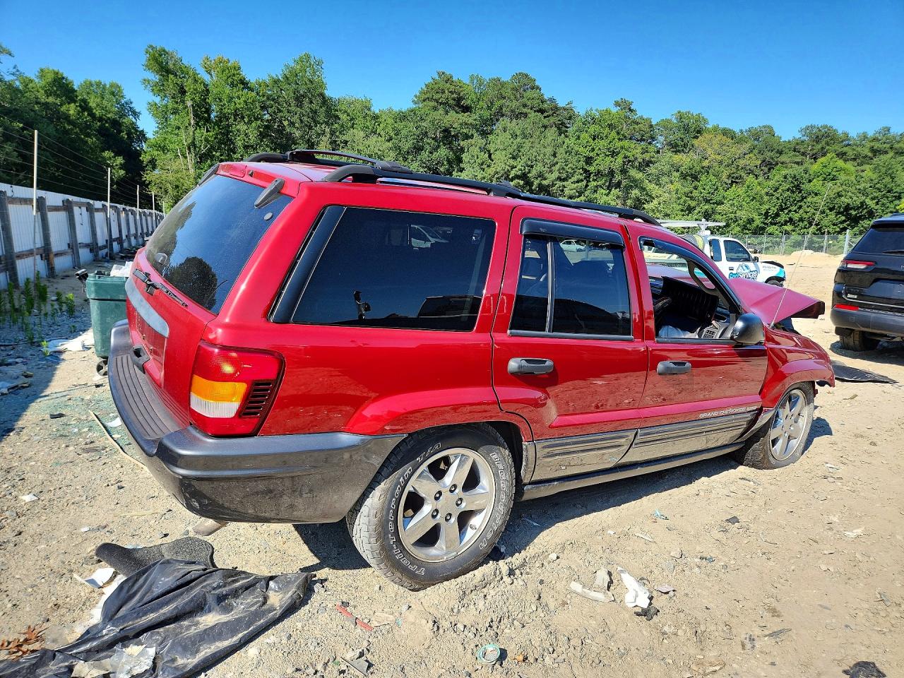 2004 Jeep Grand Cherokee Laredo Burgundy vin: 1J4GW48S44C291594