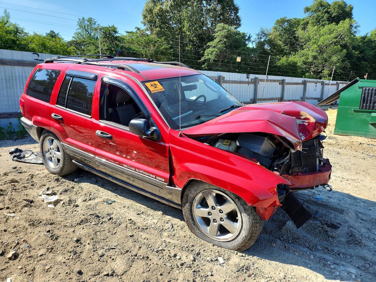 2004 Jeep Grand Cherokee Laredo Burgundy vin: 1J4GW48S44C291594