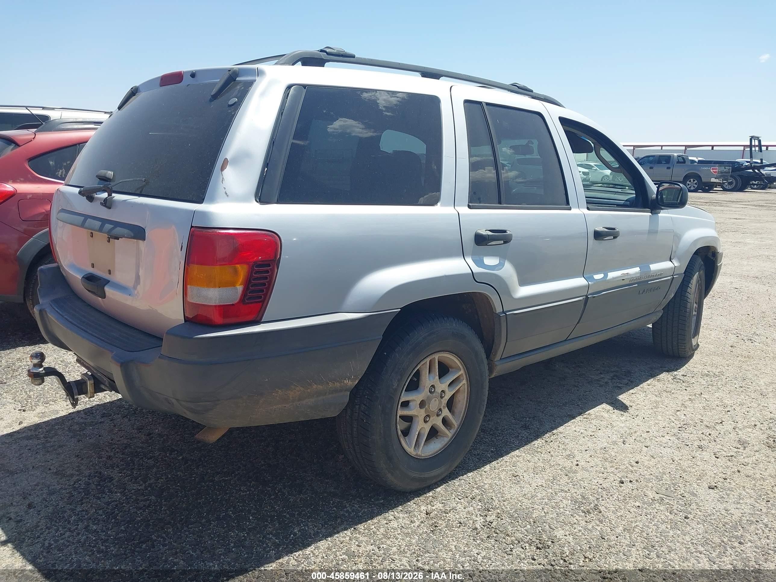2004 Jeep Grand Cherokee Laredo Silver vin: 1J4GW48S44C406078