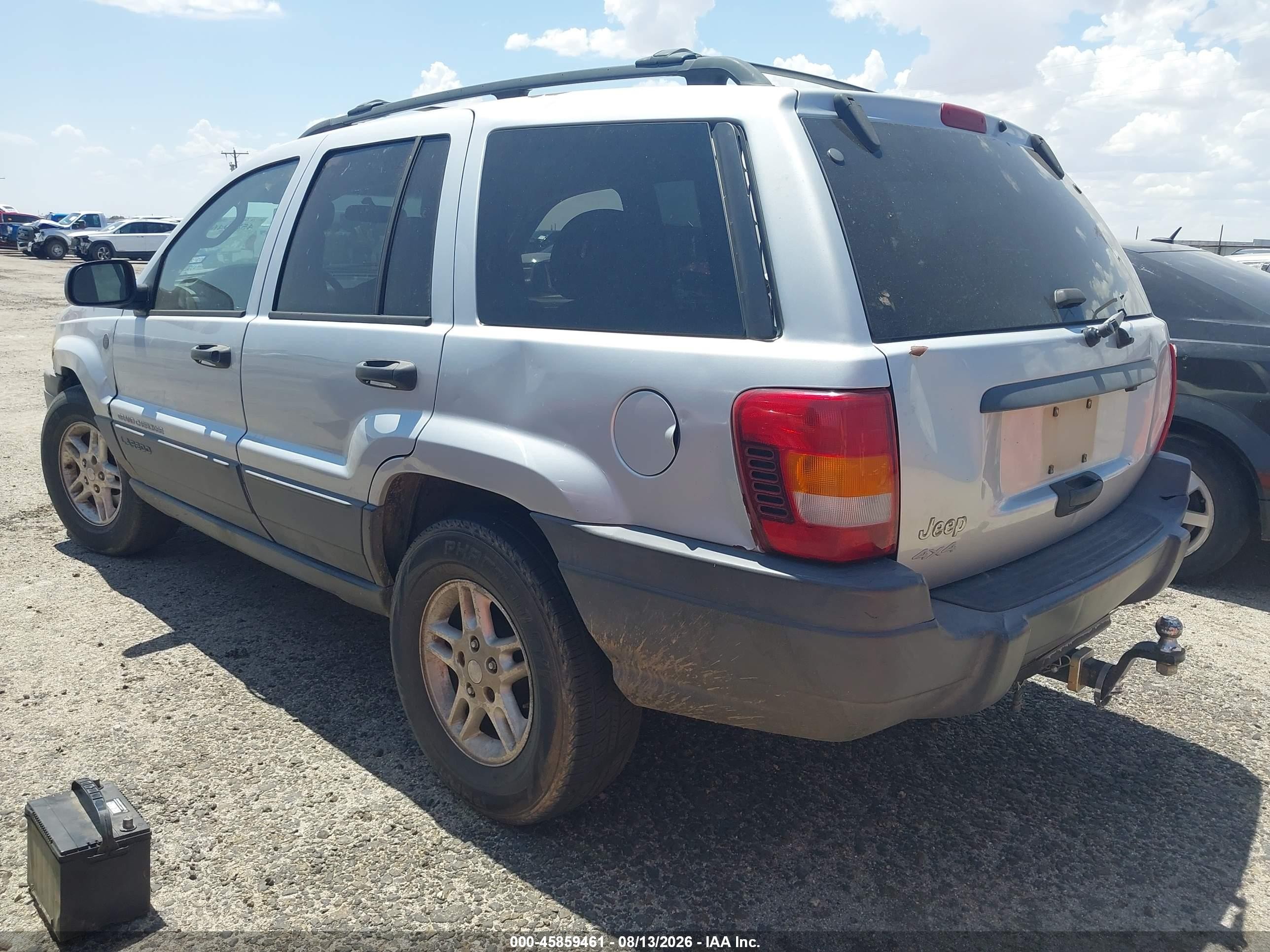 2004 Jeep Grand Cherokee Laredo Silver vin: 1J4GW48S44C406078