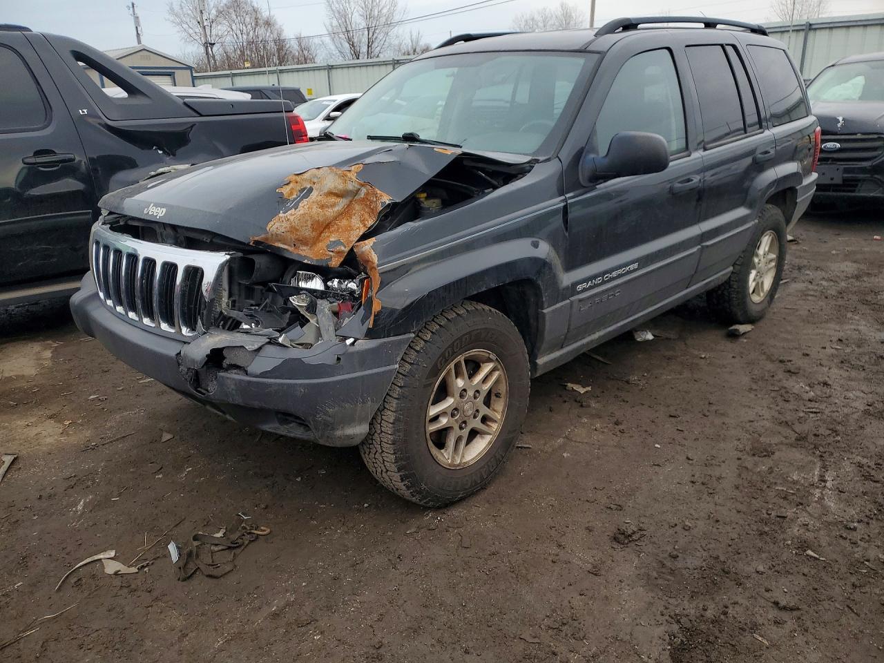 2003 Jeep Grand Cherokee Laredo Black vin: 1J4GW48S53C563004
