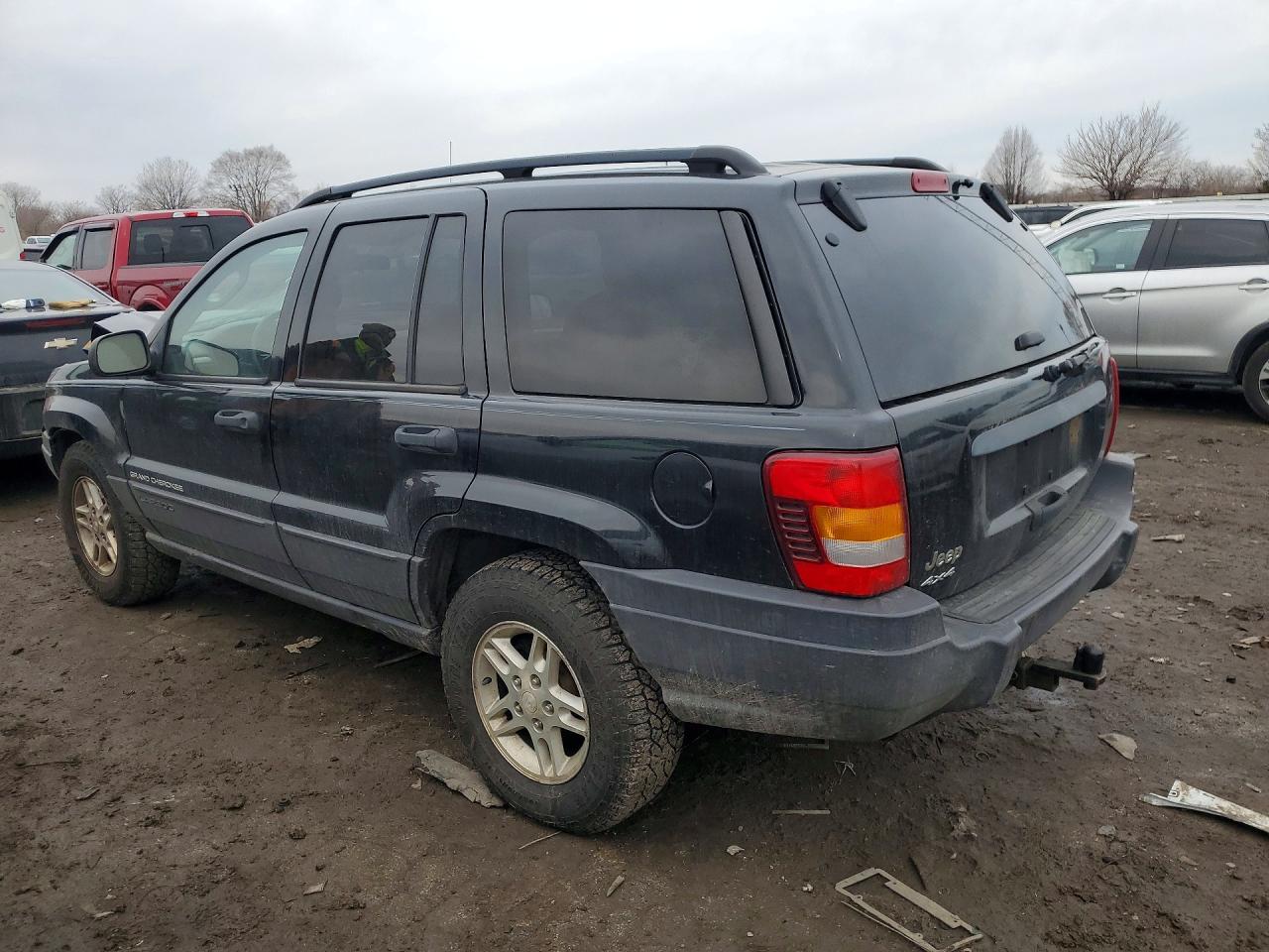 2003 Jeep Grand Cherokee Laredo Black vin: 1J4GW48S53C563004