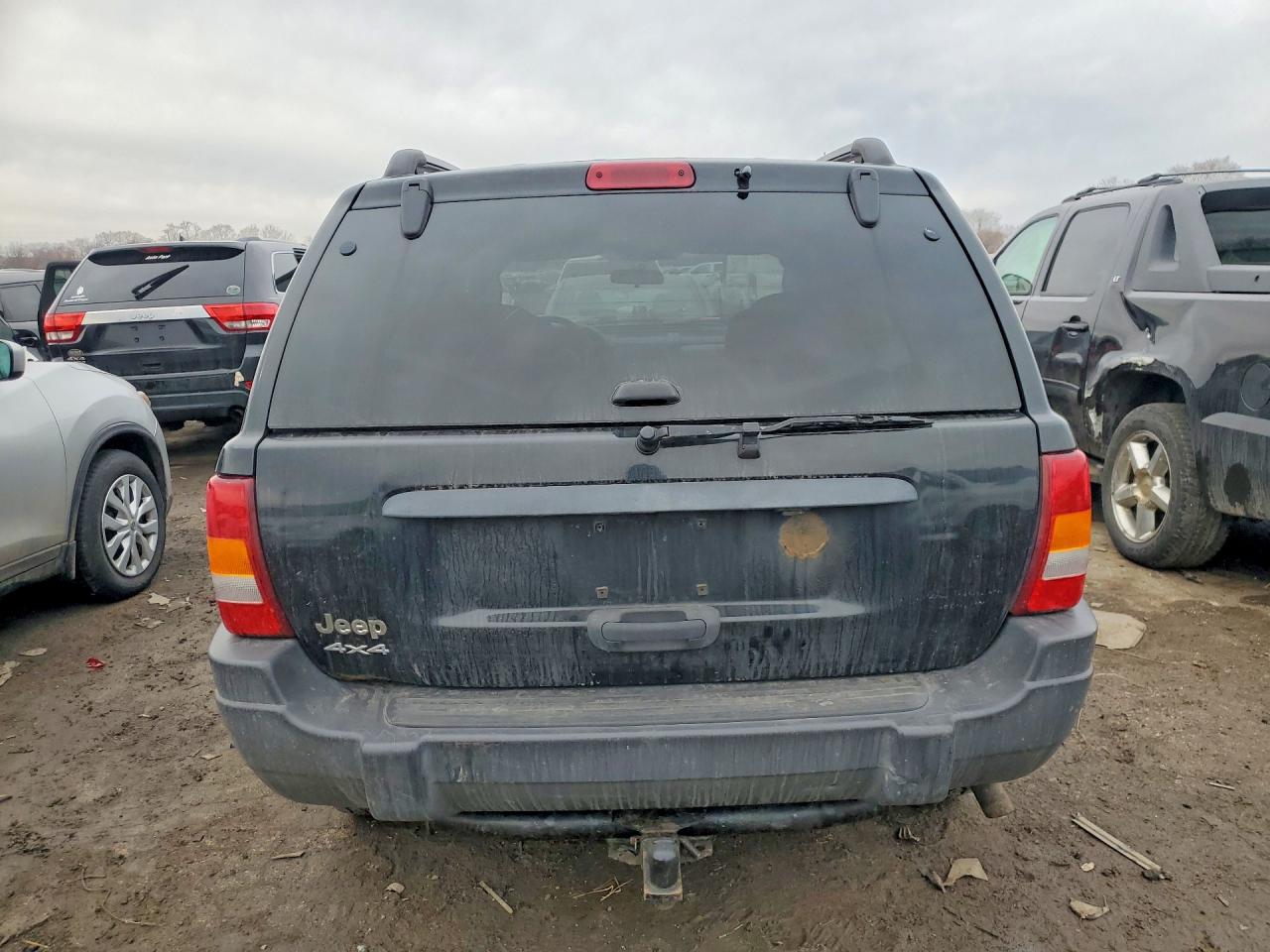 2003 Jeep Grand Cherokee Laredo Black vin: 1J4GW48S53C563004