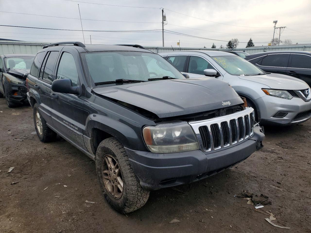 2003 Jeep Grand Cherokee Laredo Black vin: 1J4GW48S53C563004