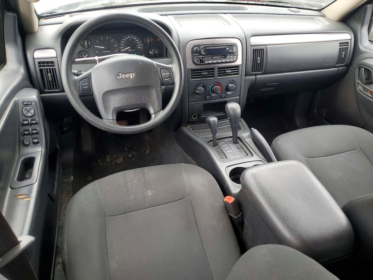 2003 Jeep Grand Cherokee Laredo Black vin: 1J4GW48S53C563004