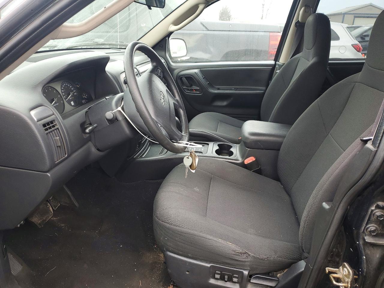 2003 Jeep Grand Cherokee Laredo Black vin: 1J4GW48S53C563004