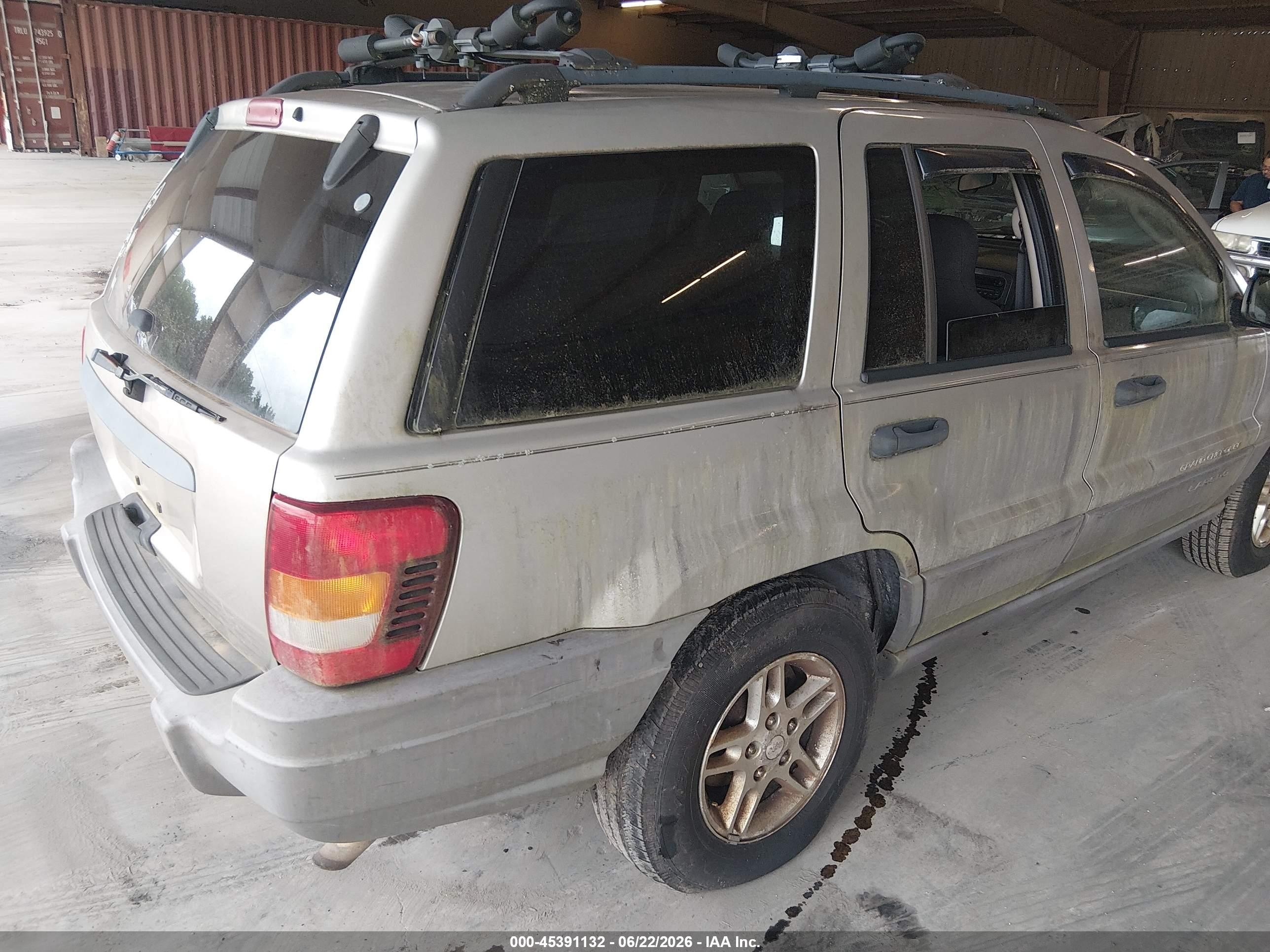 2003 Jeep Grand Cherokee Laredo Brown vin: 1J4GW48S53C587111