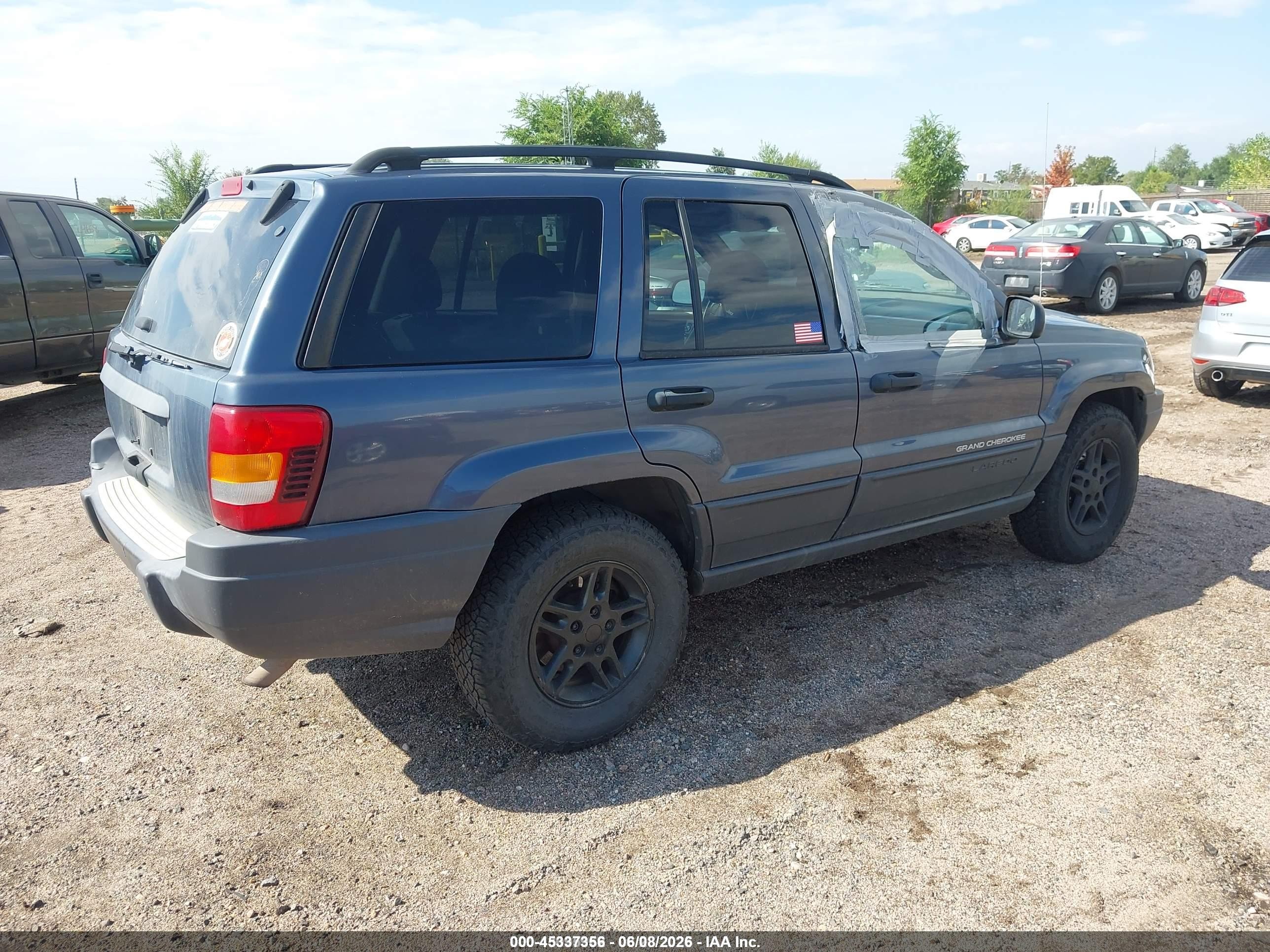 2003 Jeep Grand Cherokee Laredo Dark Blue vin: 1J4GW48S53C592437