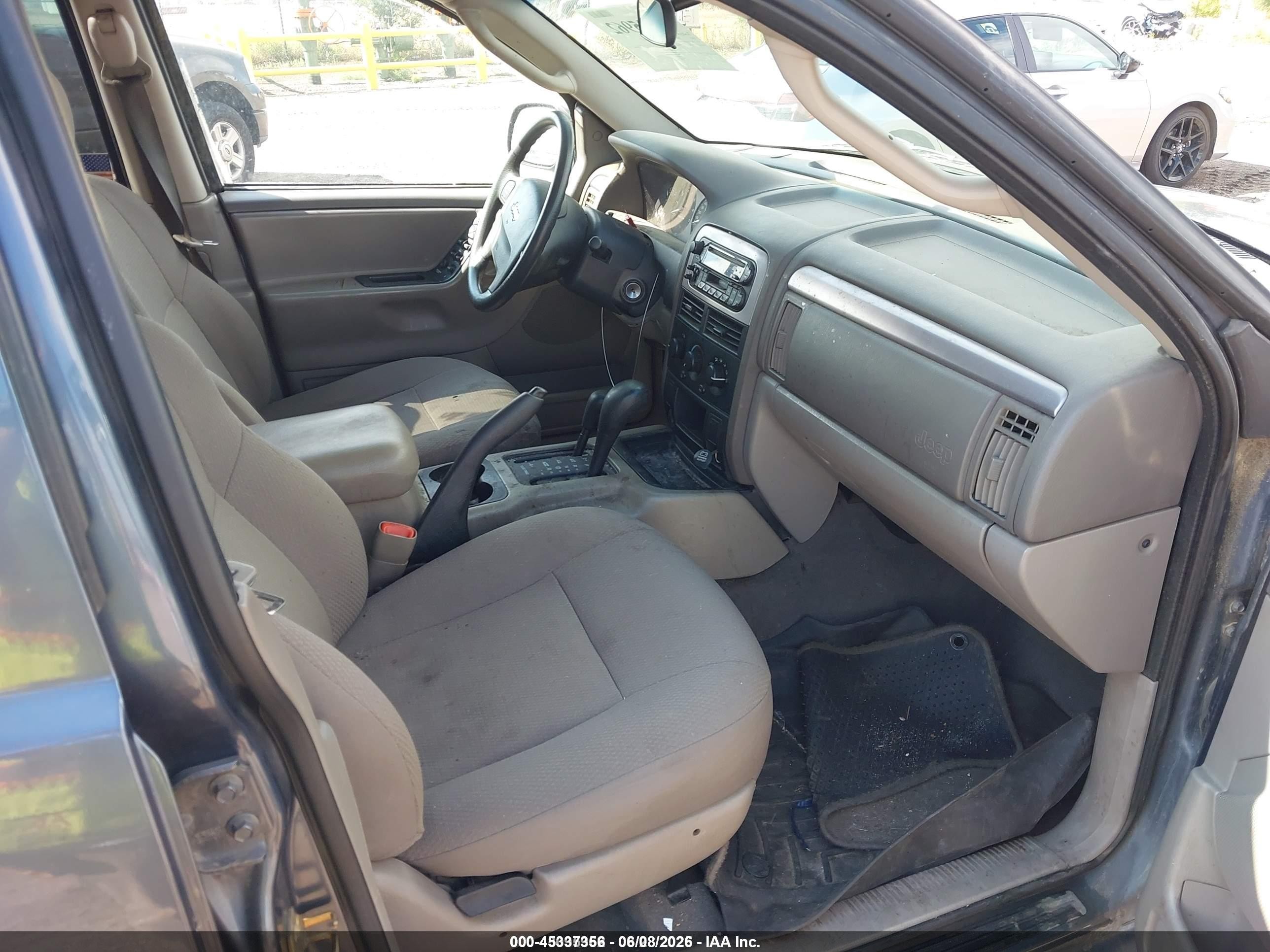 2003 Jeep Grand Cherokee Laredo Dark Blue vin: 1J4GW48S53C592437