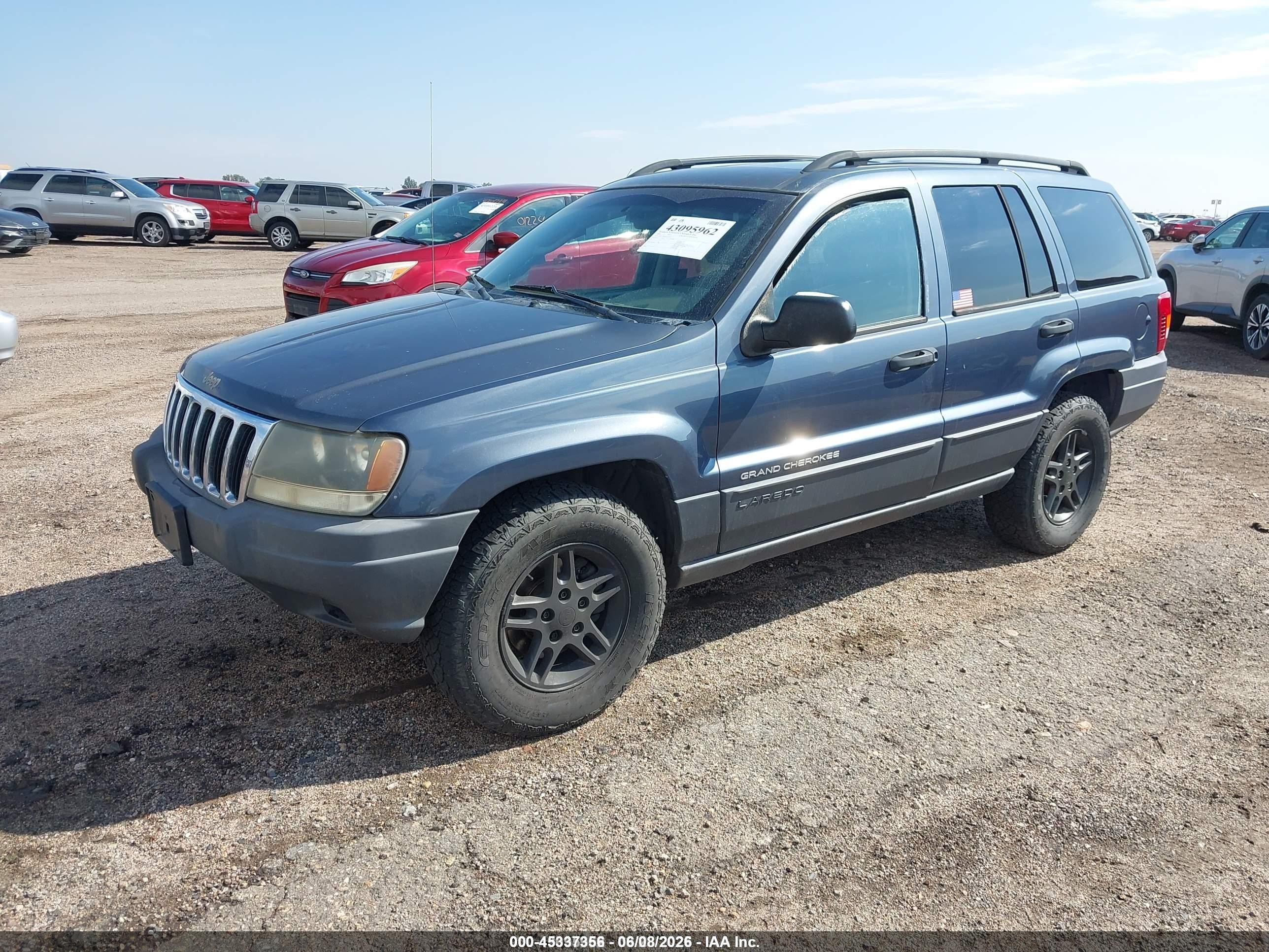 2003 Jeep Grand Cherokee Laredo Dark Blue vin: 1J4GW48S53C592437