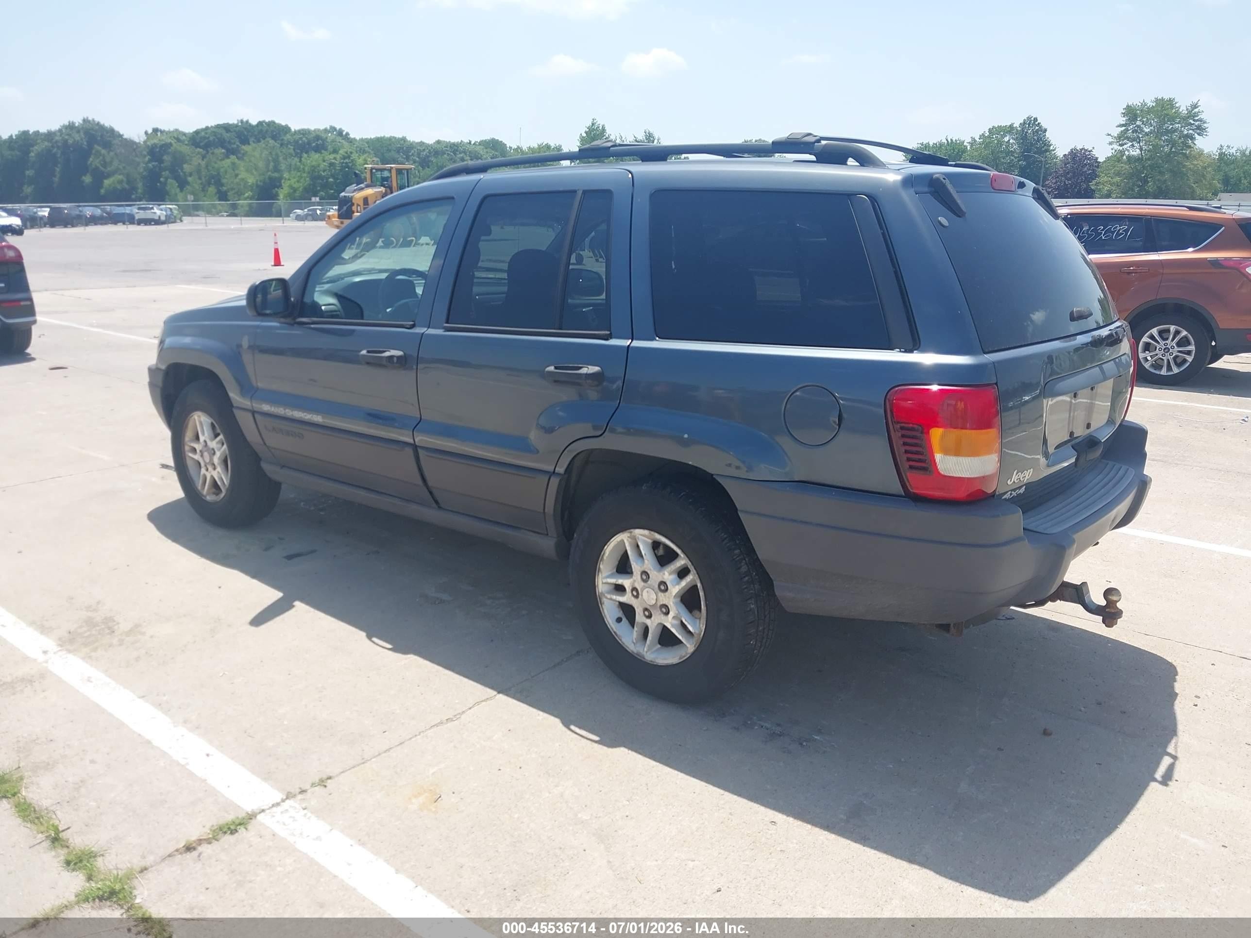 2004 Jeep Grand Cherokee Laredo Teal vin: 1J4GW48S54C301985